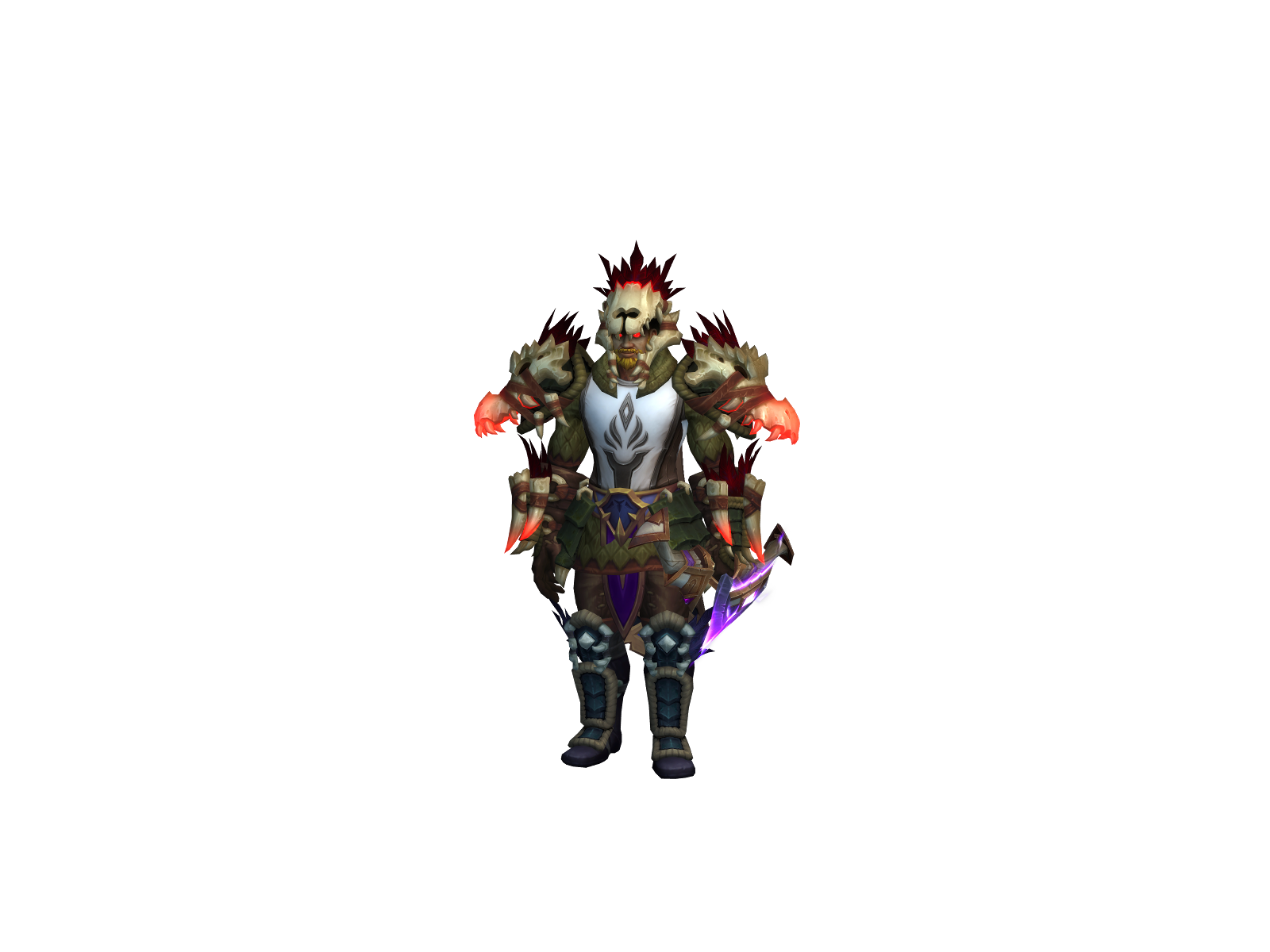 Wolftracer 3D character render