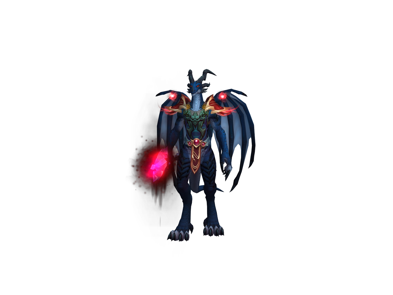 Azurestrike 3D character render