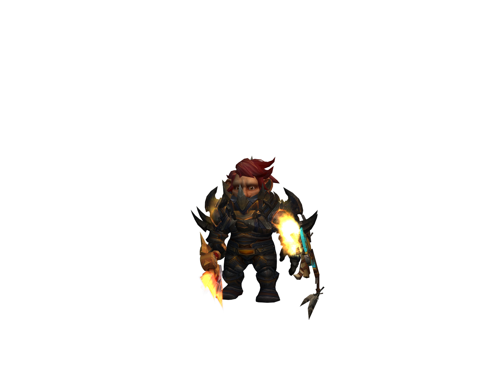 Nvwar 3D character render
