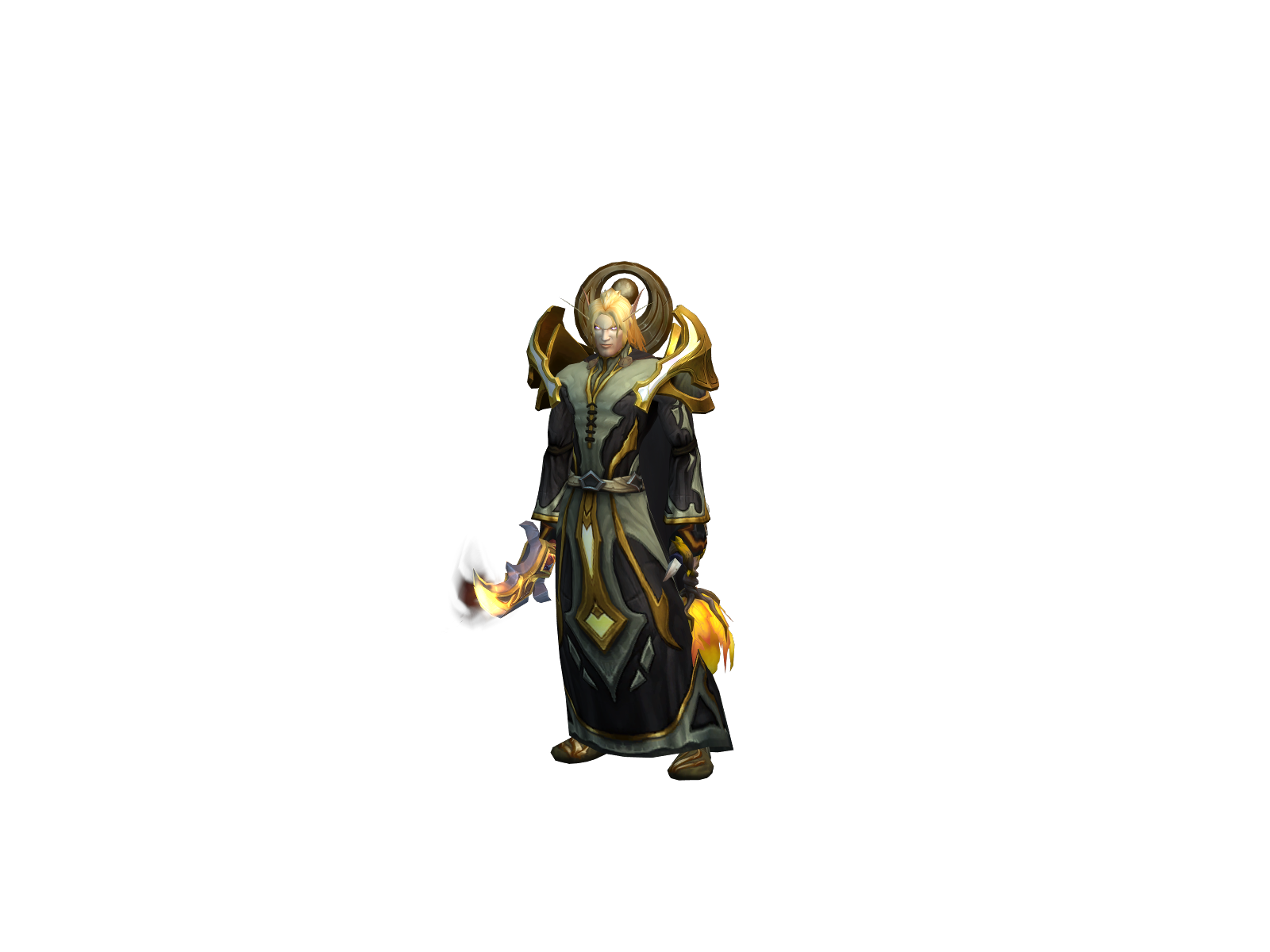Vander 3D character render
