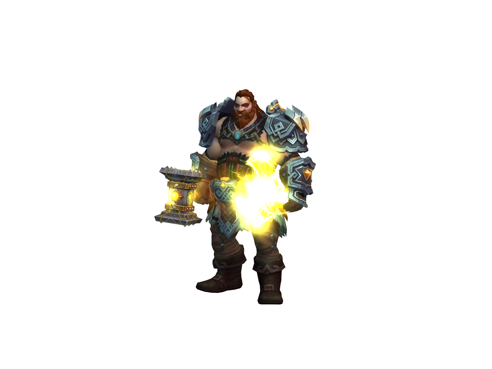 Thðr 3D character render