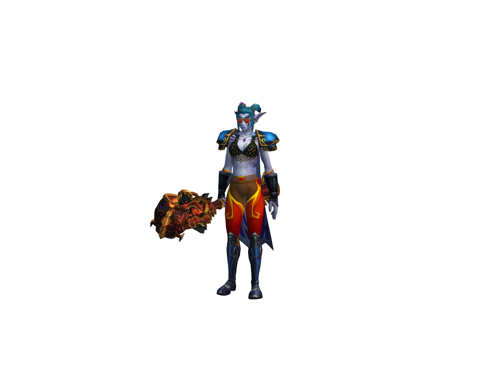 Fridayx 3D character render