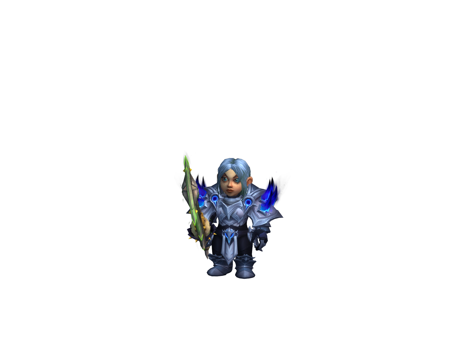 Jasnw 3D character render