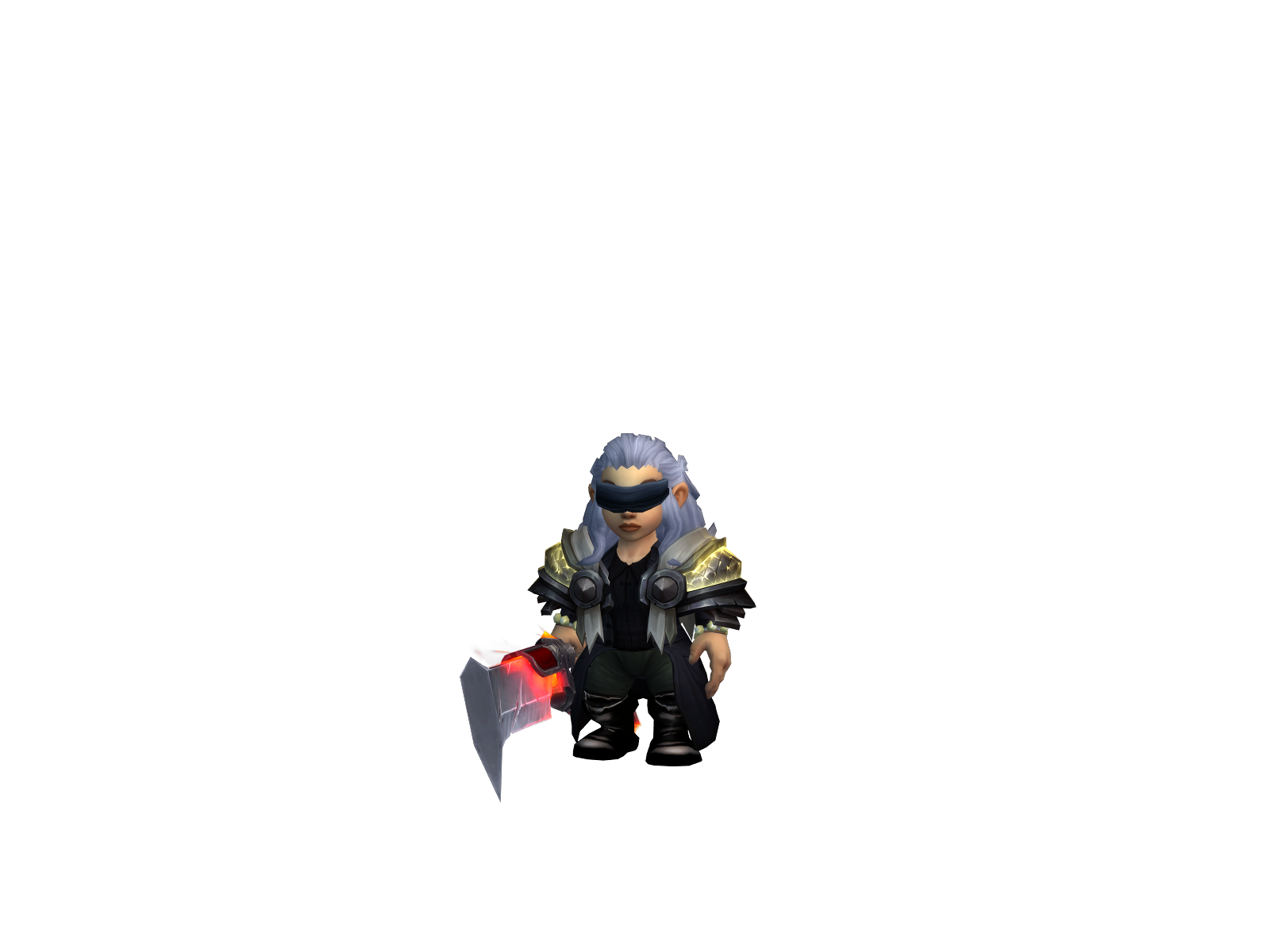 Dimenor 3D character render