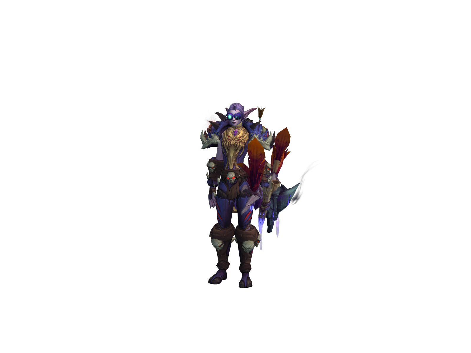 Feigns 3D character render