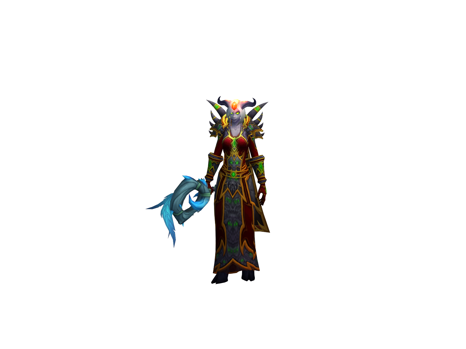 Nelina 3D character render