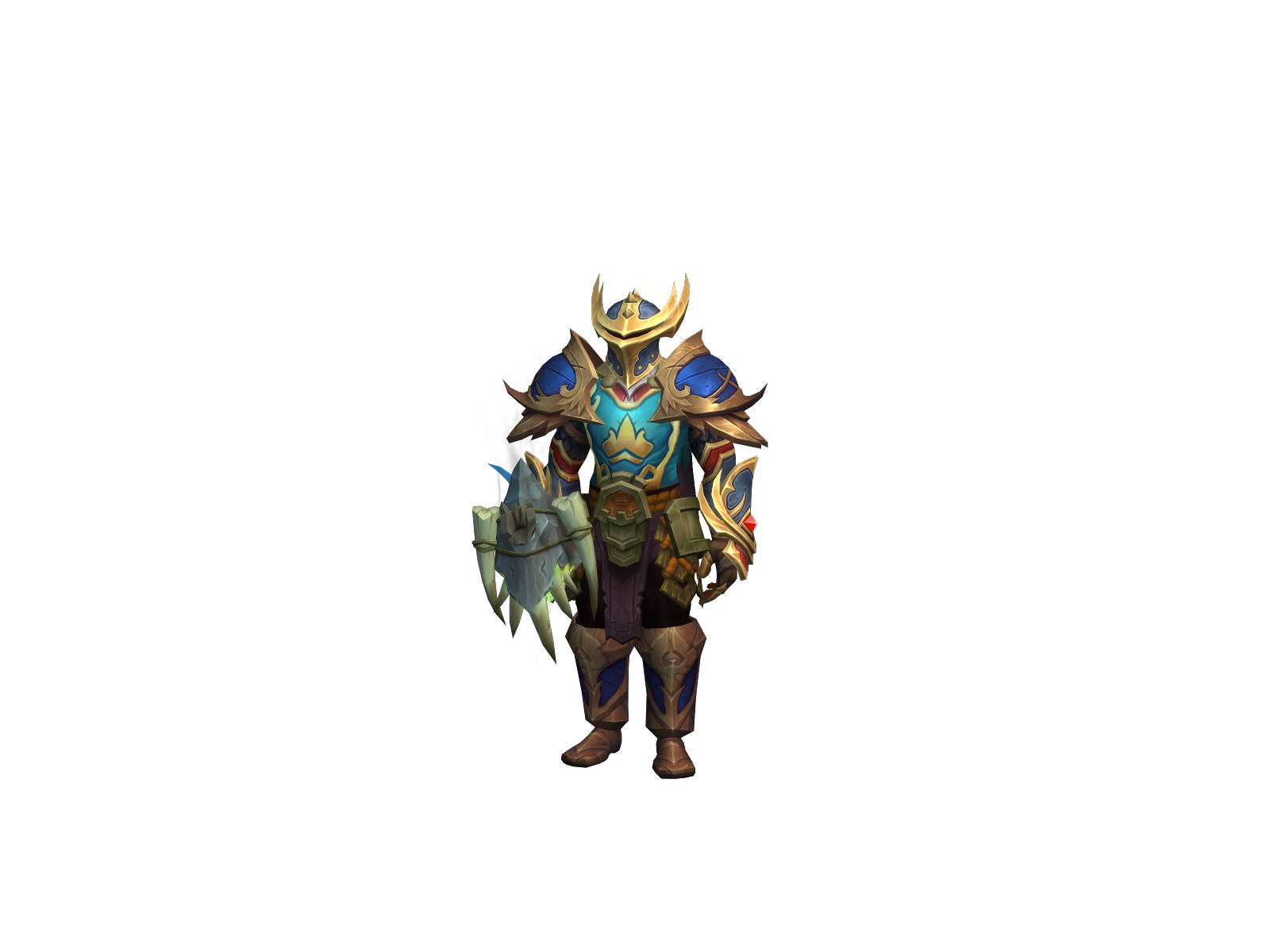 Mussum 3D character render