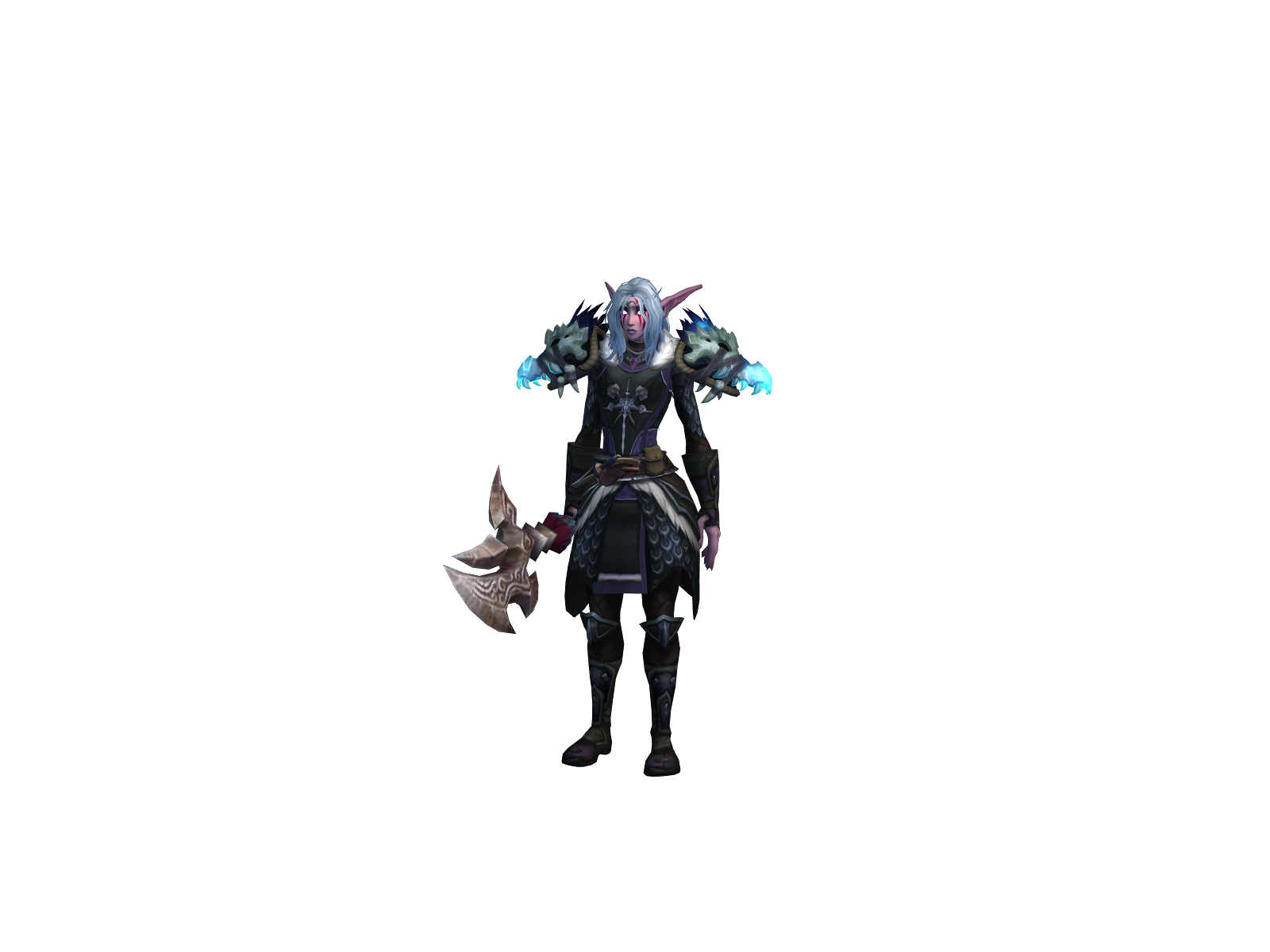 Avrill 3D character render