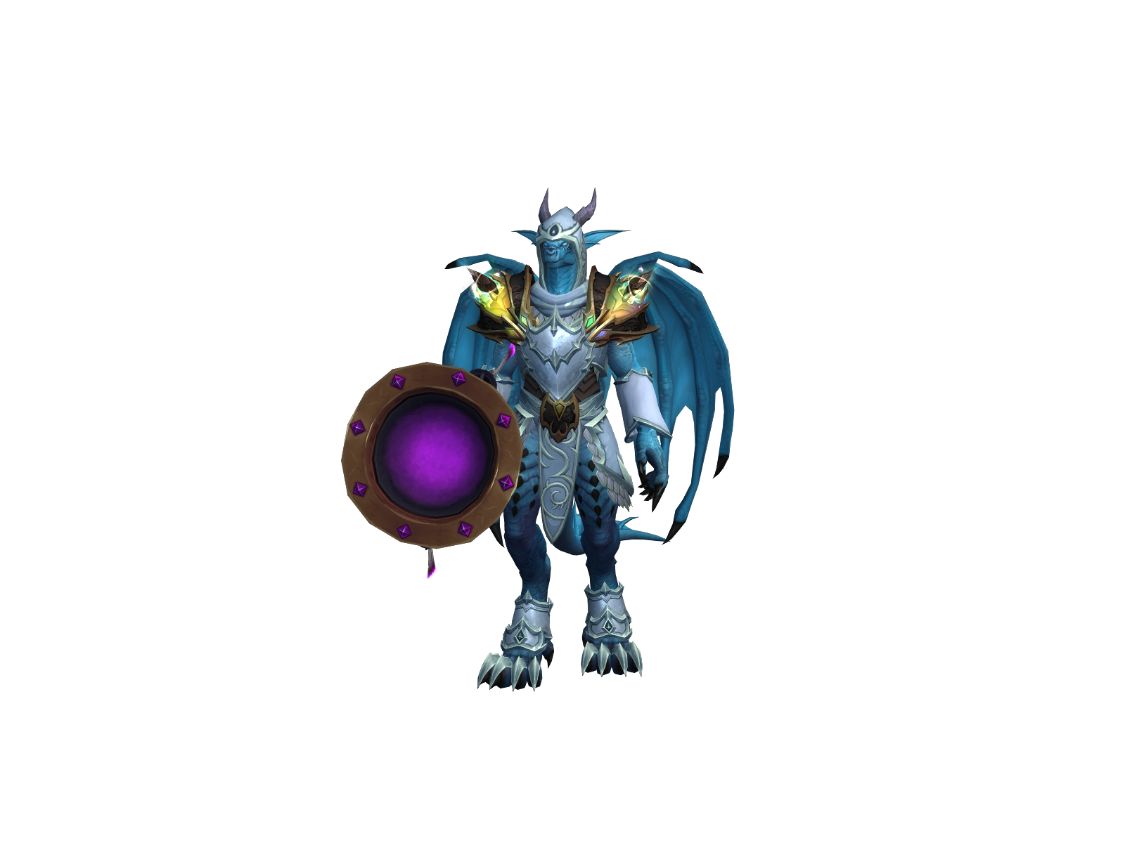 Dragonbloo 3D character render