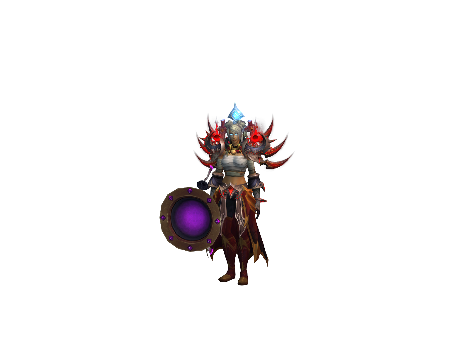 Ohripski 3D character render