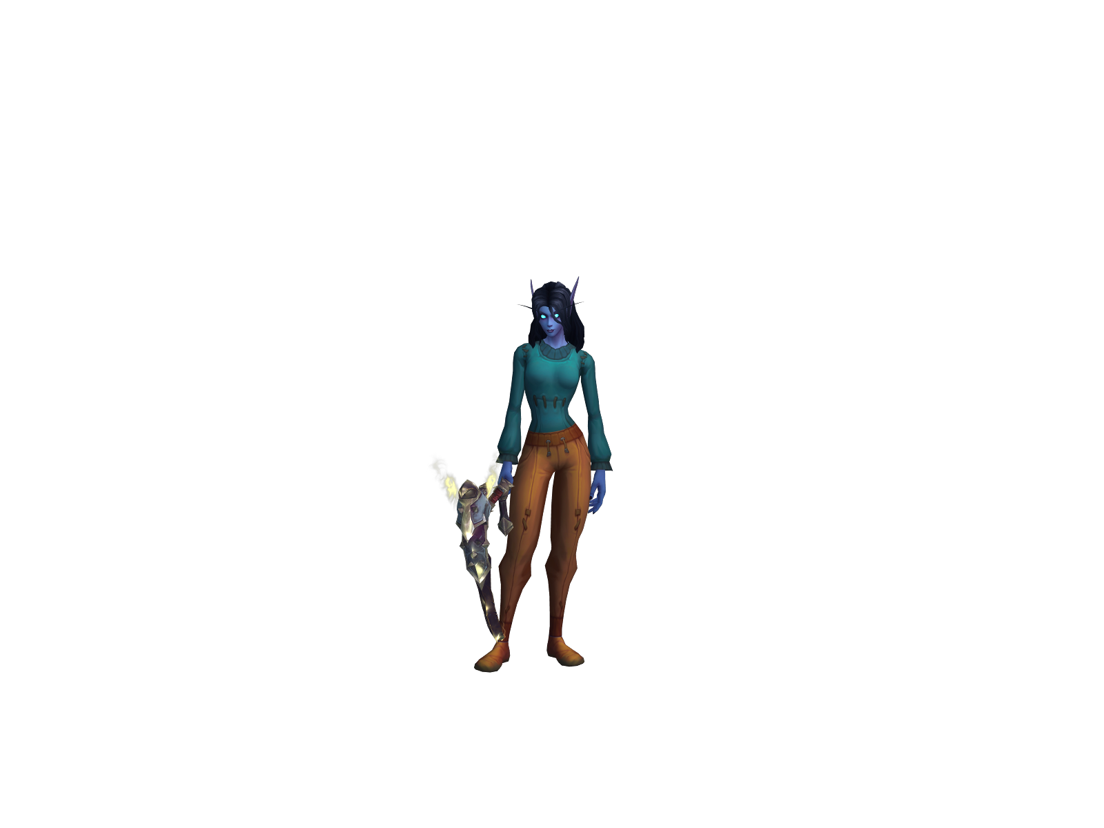 Keinamun 3D character render