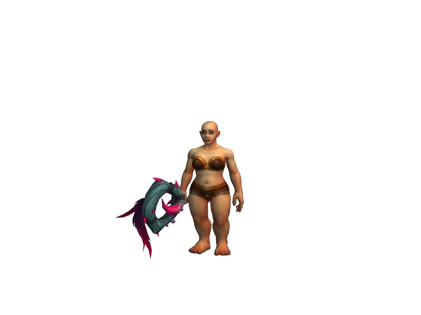 Risingdough 3D character render