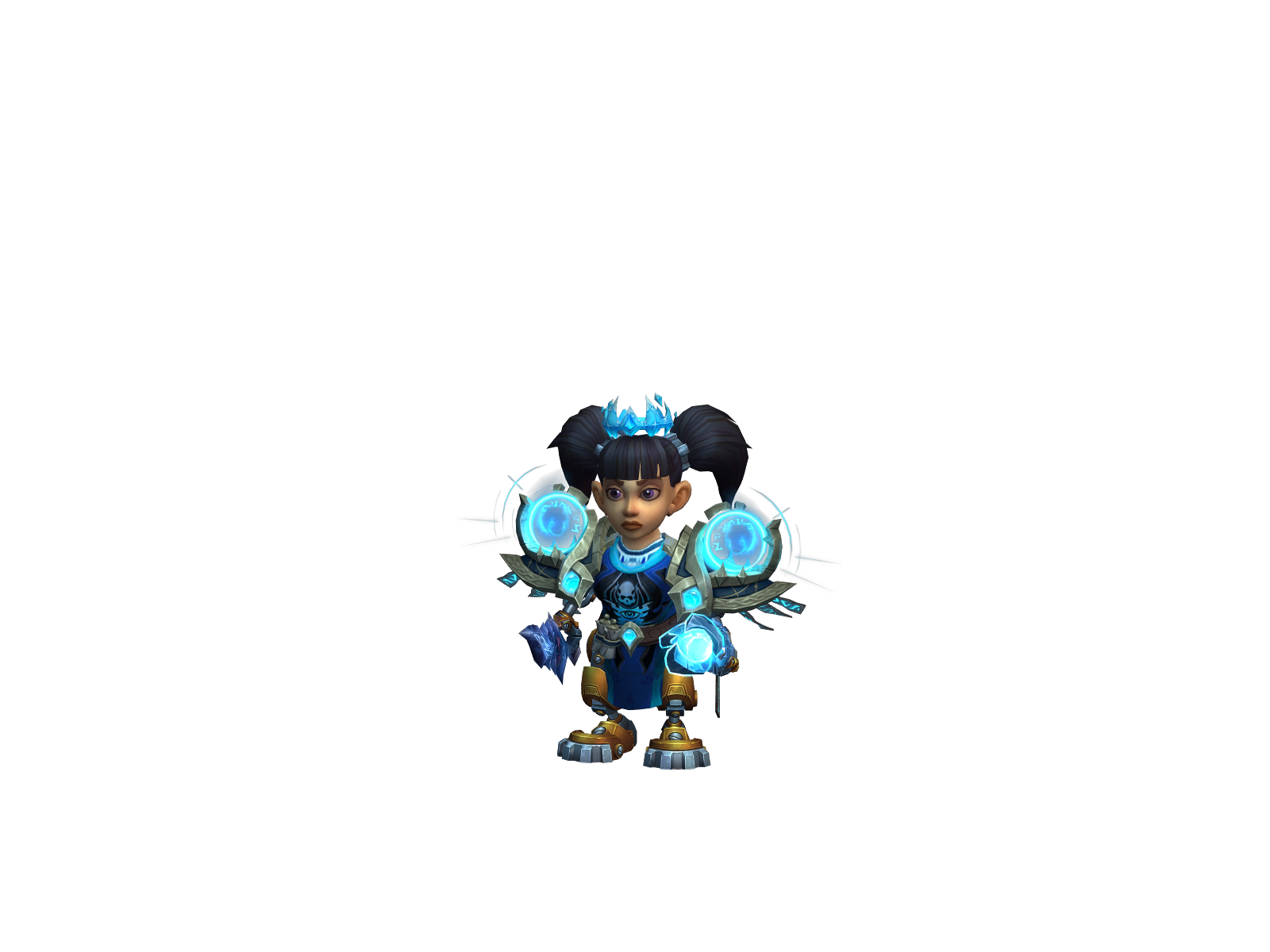 Hugesplooge 3D character render