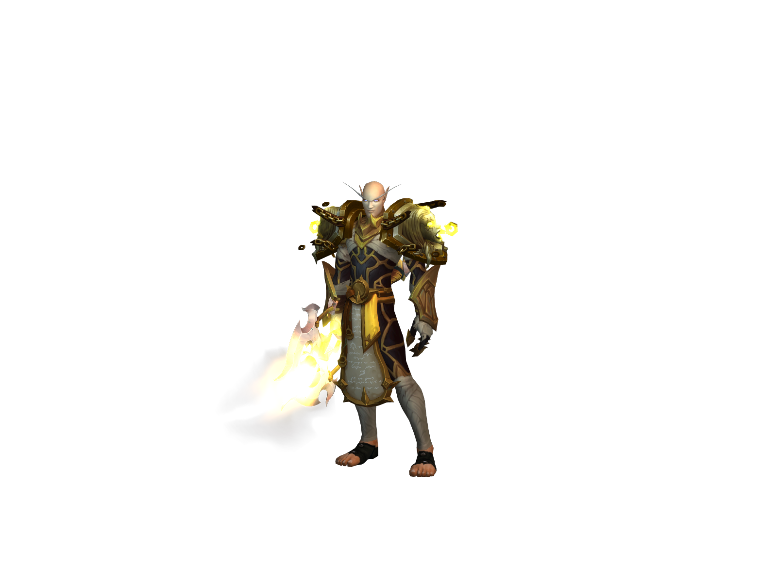 Sólas 3D character render