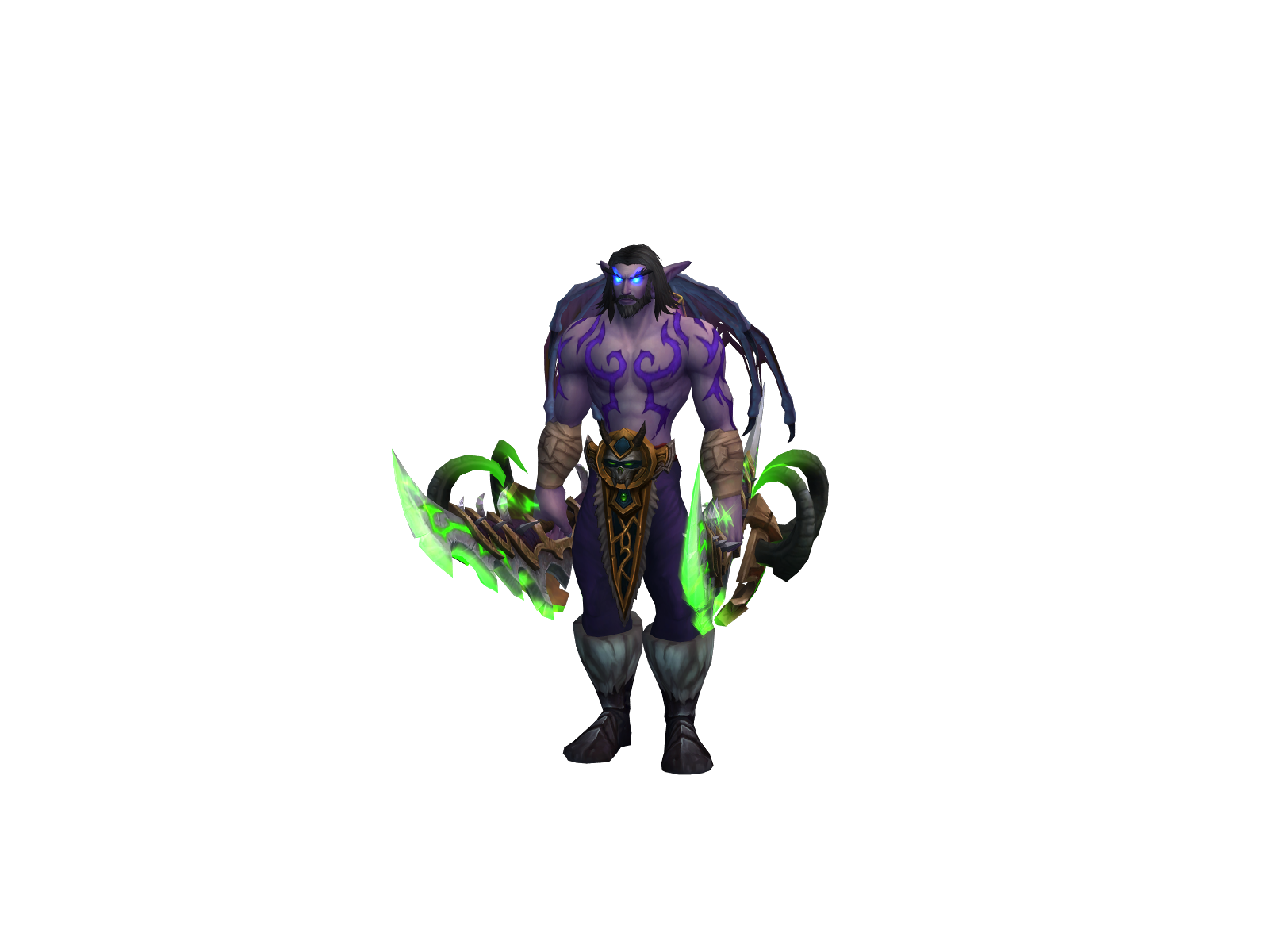 Xyraell 3D character render