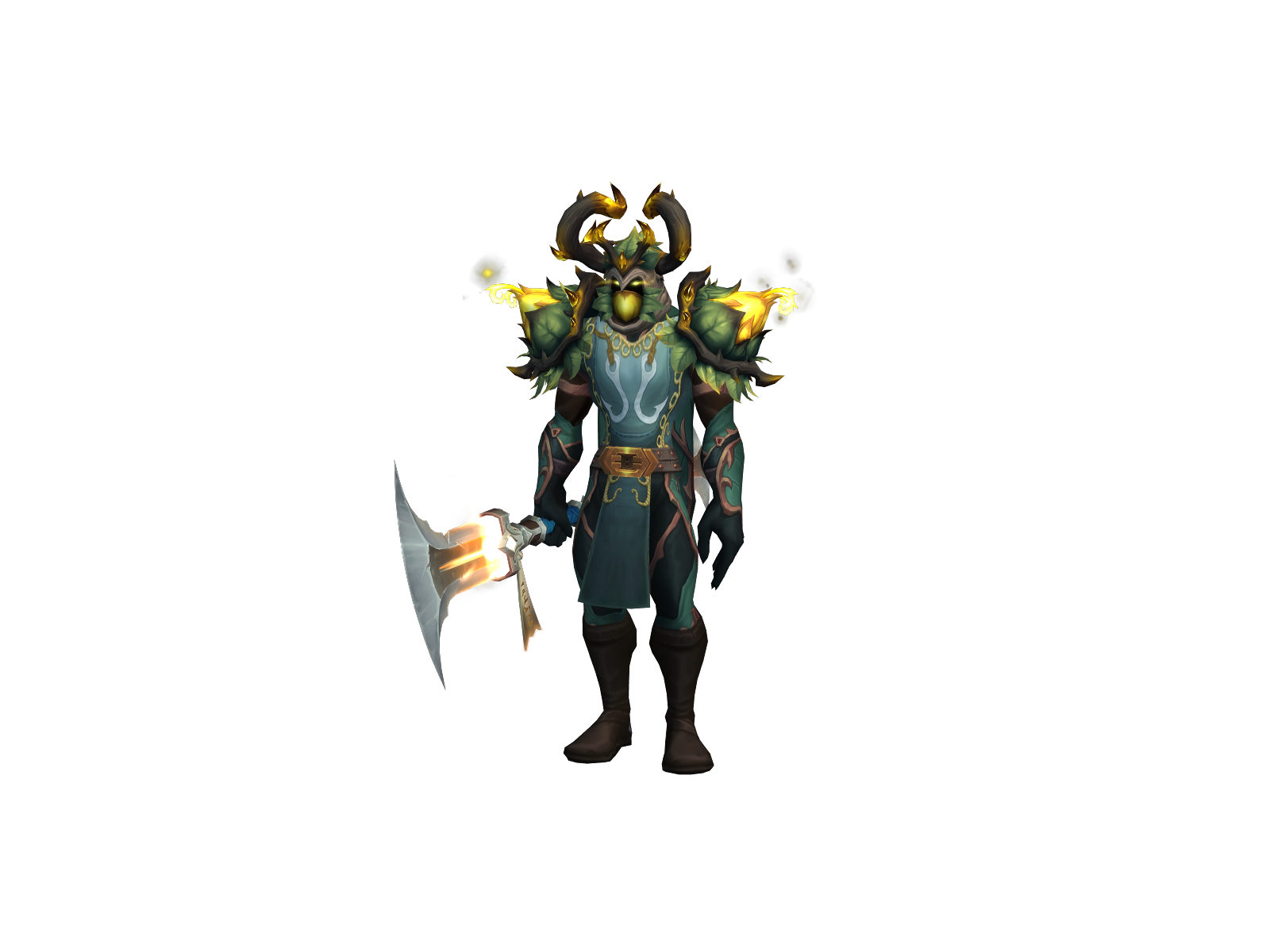 Khromati 3D character render