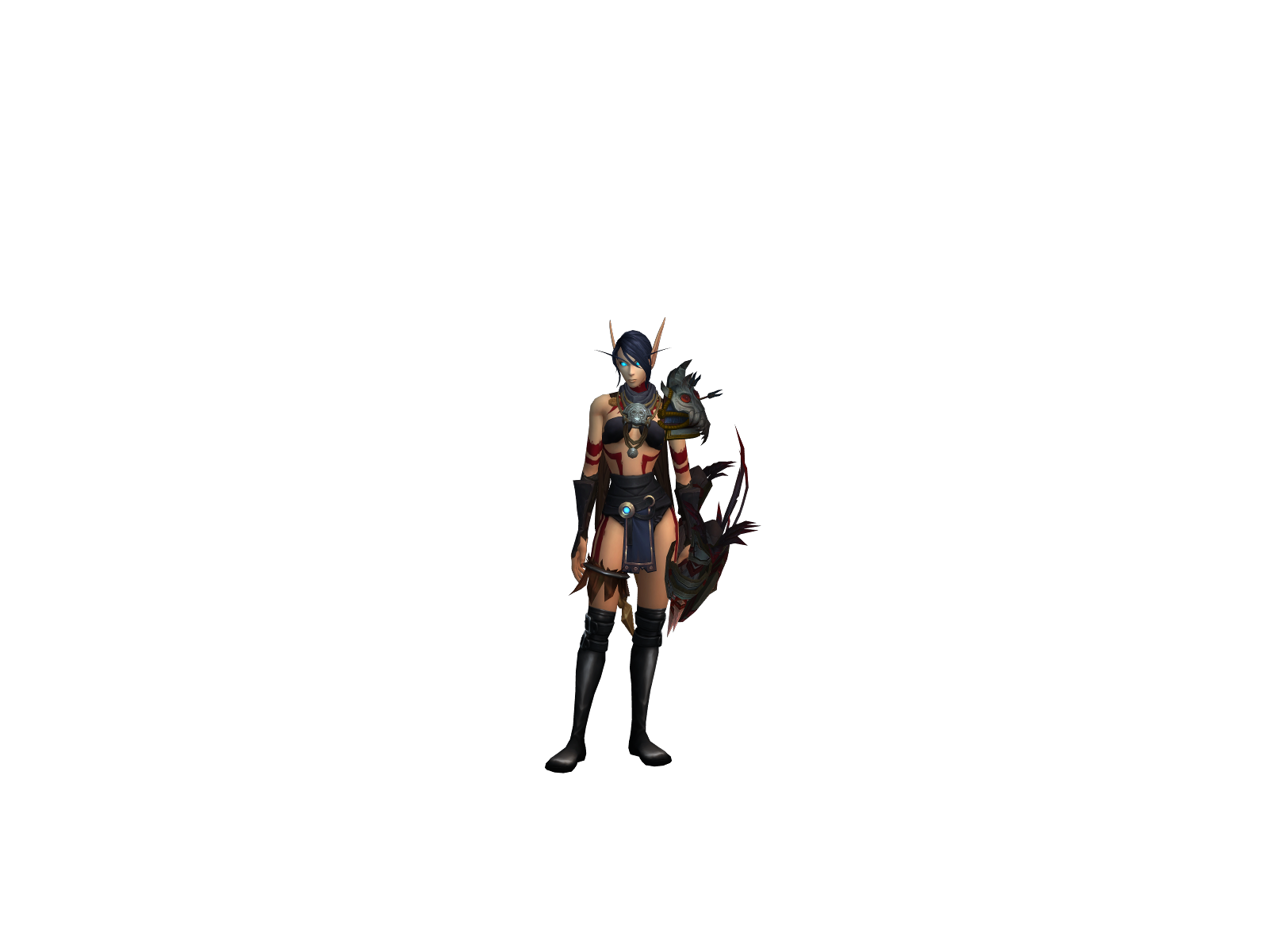 Hyren 3D character render