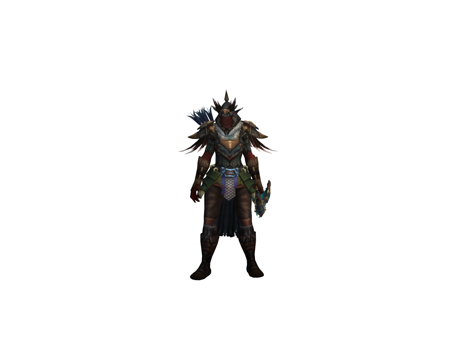 Fordie 3D character render