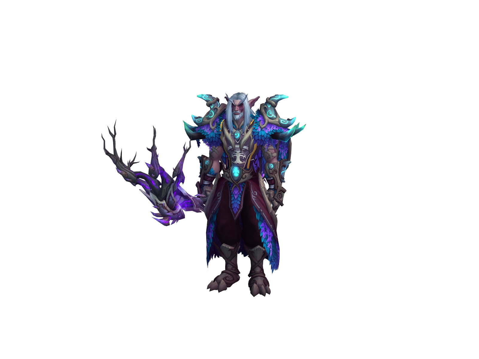 Drachenrot 3D character render