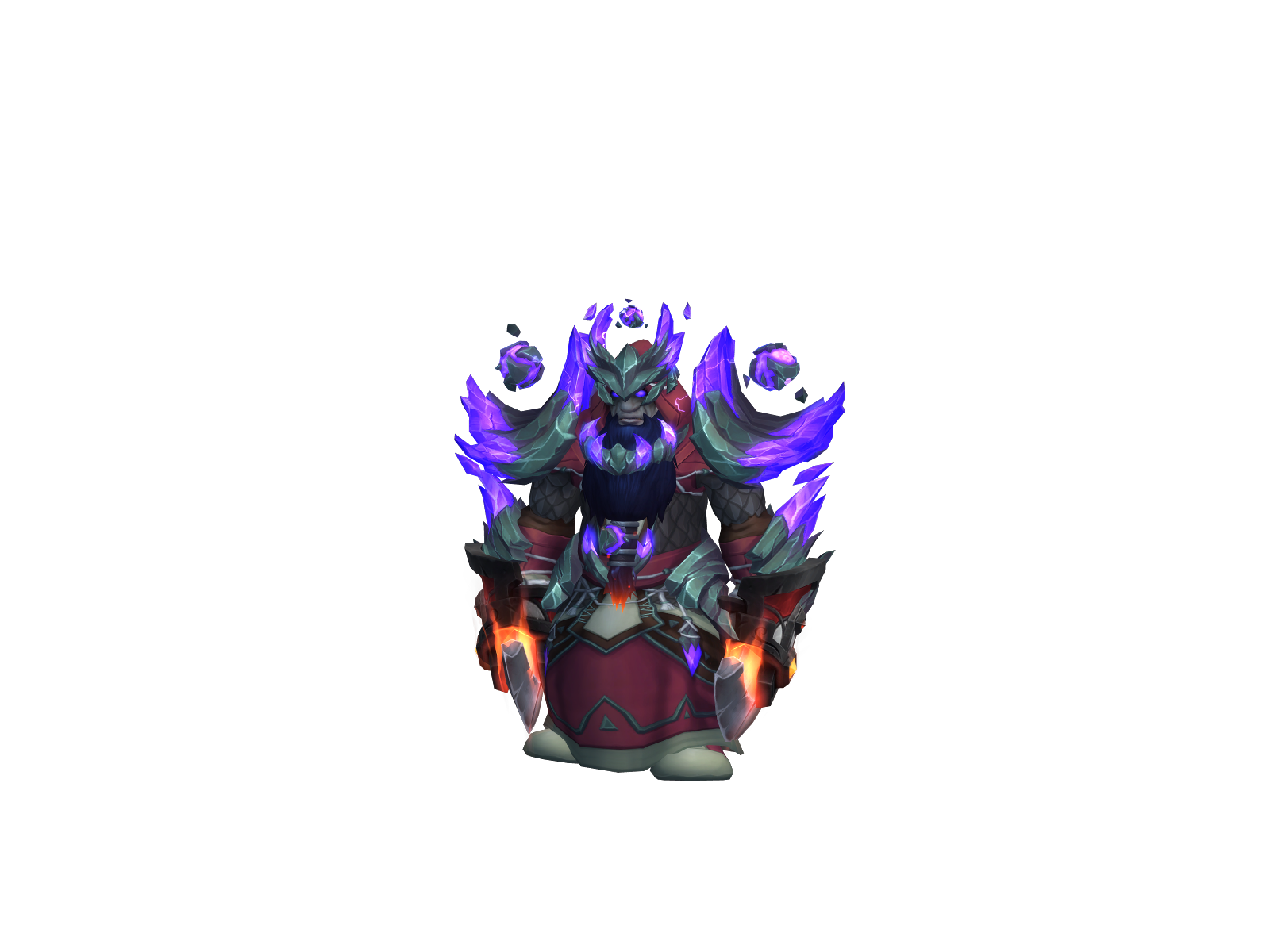 Lilacetotems 3D character render