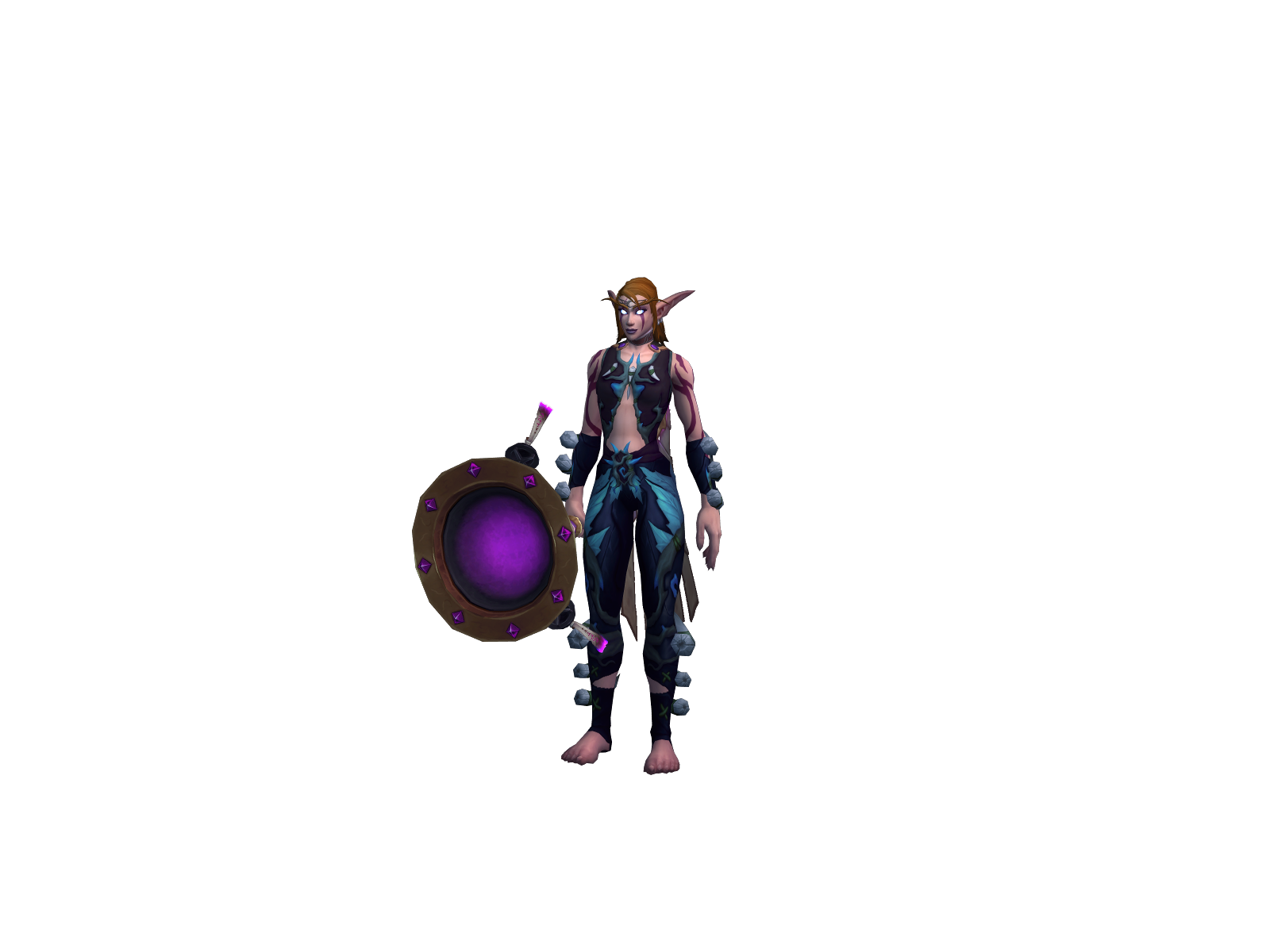 Mistyfistyy 3D character render