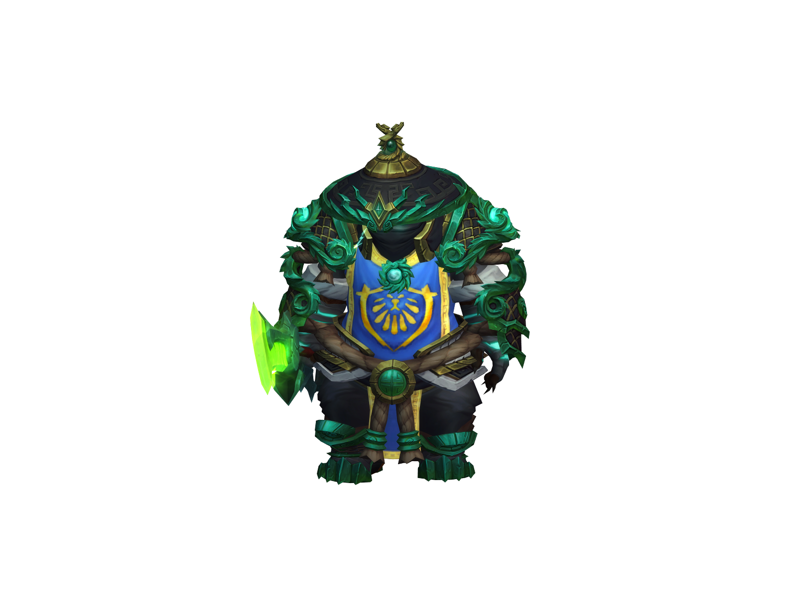 Waishai 3D character render