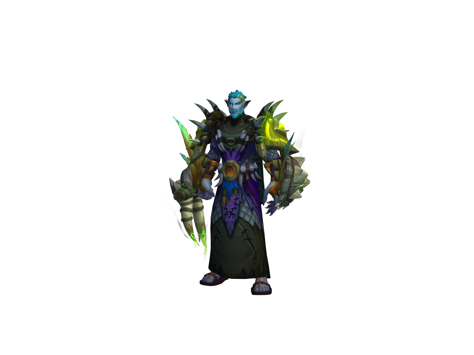 Daglect 3D character render