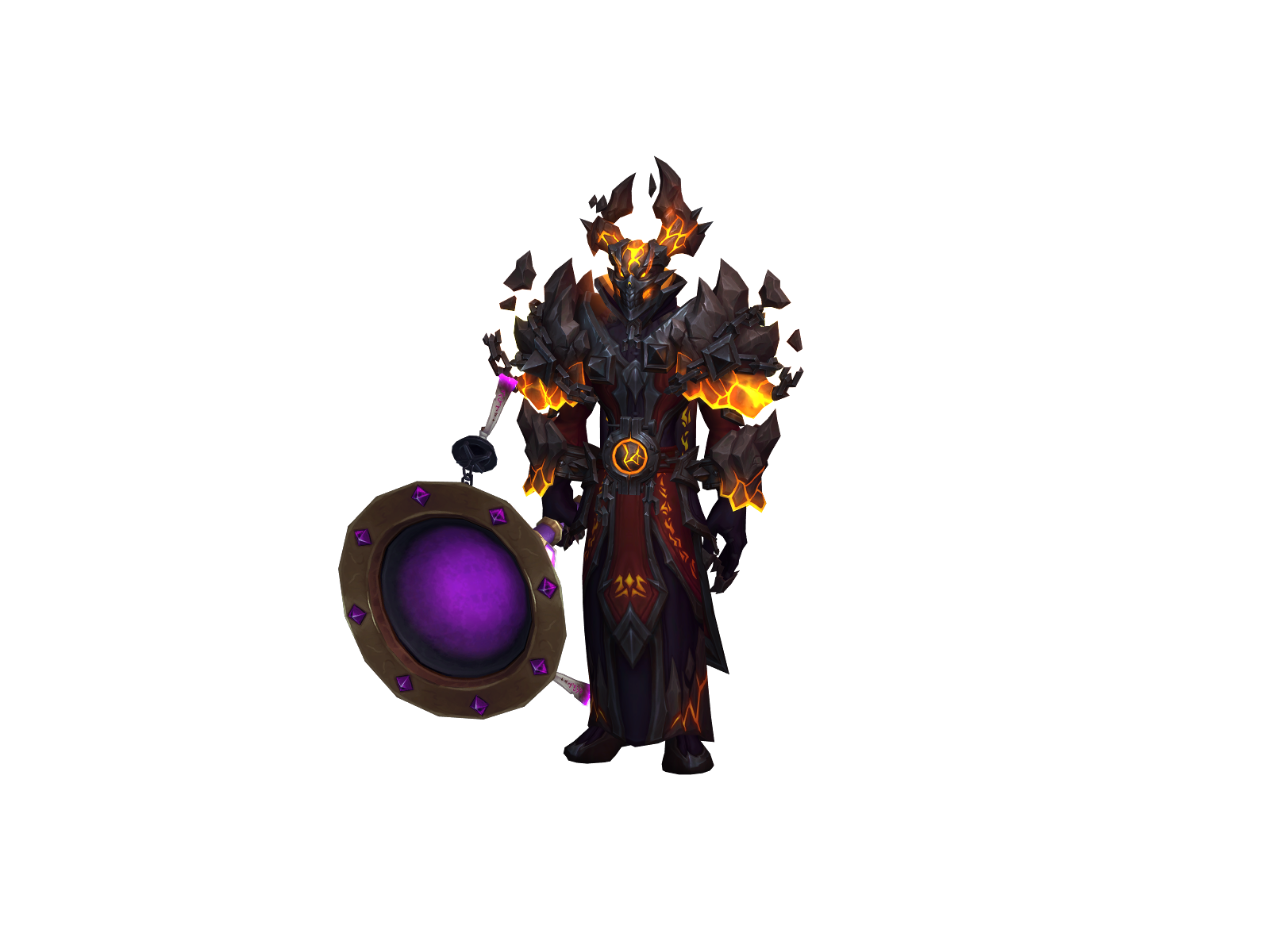 Warlockbloo 3D character render