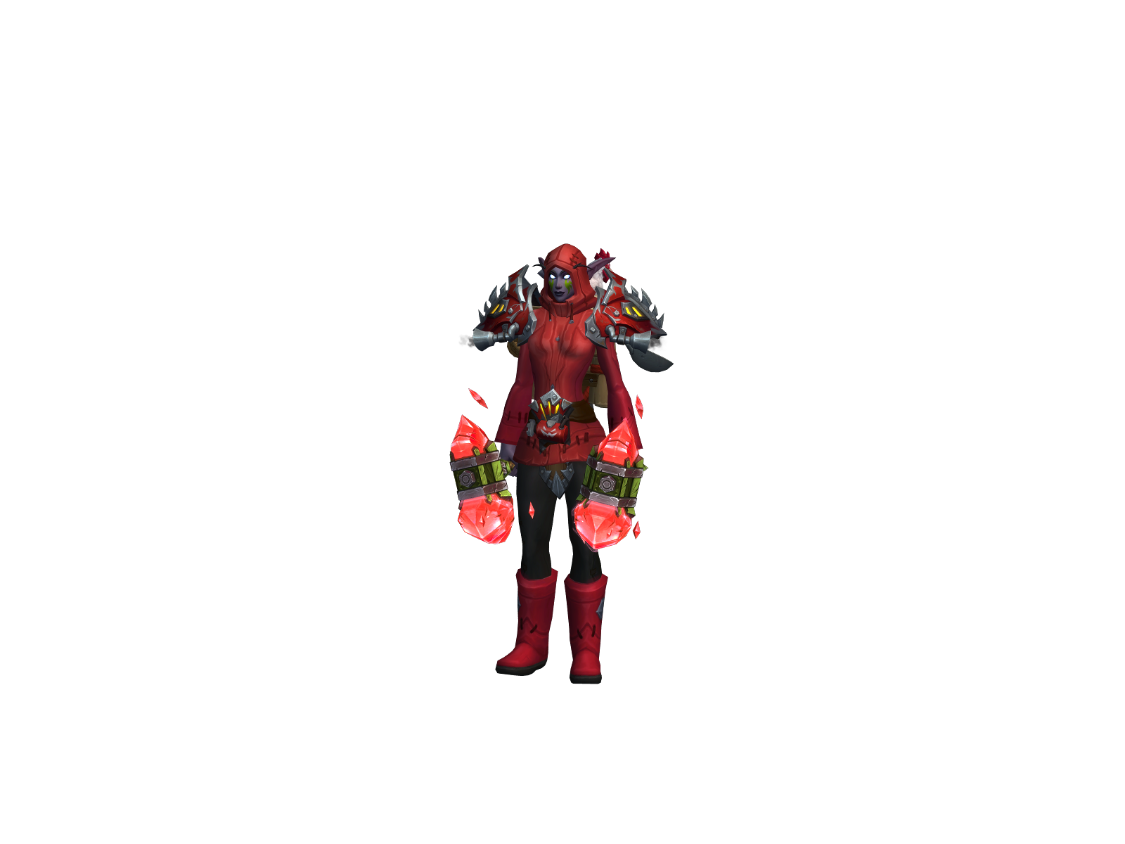 Ruphdax 3D character render