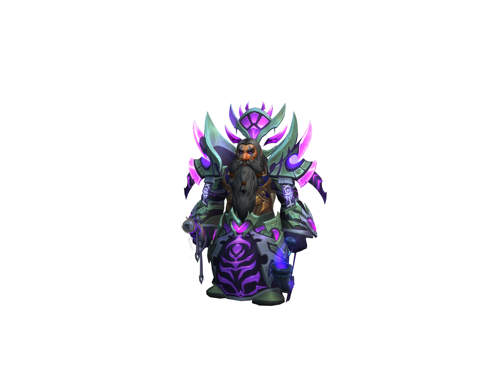 Qliphòth 3D character render