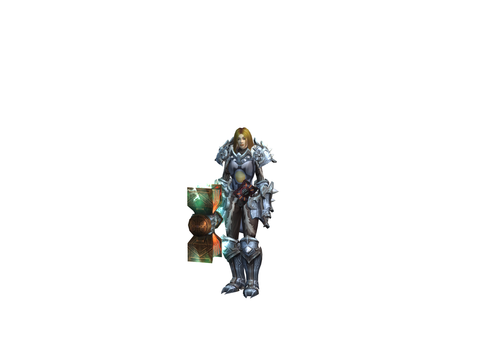 Slicc 3D character render
