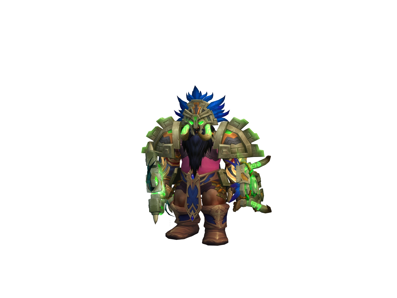 Clatter 3D character render