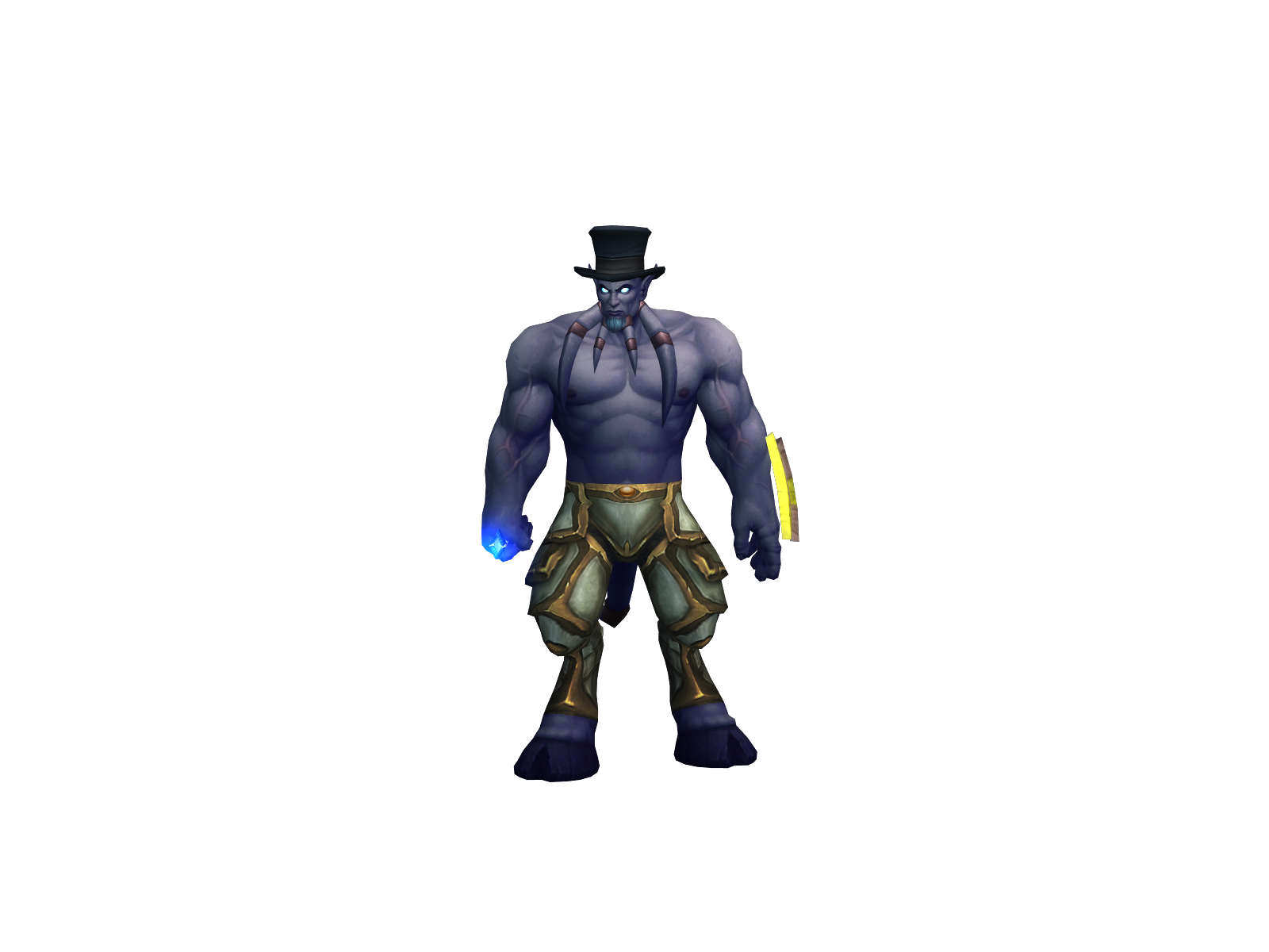 Clamhouse 3D character render