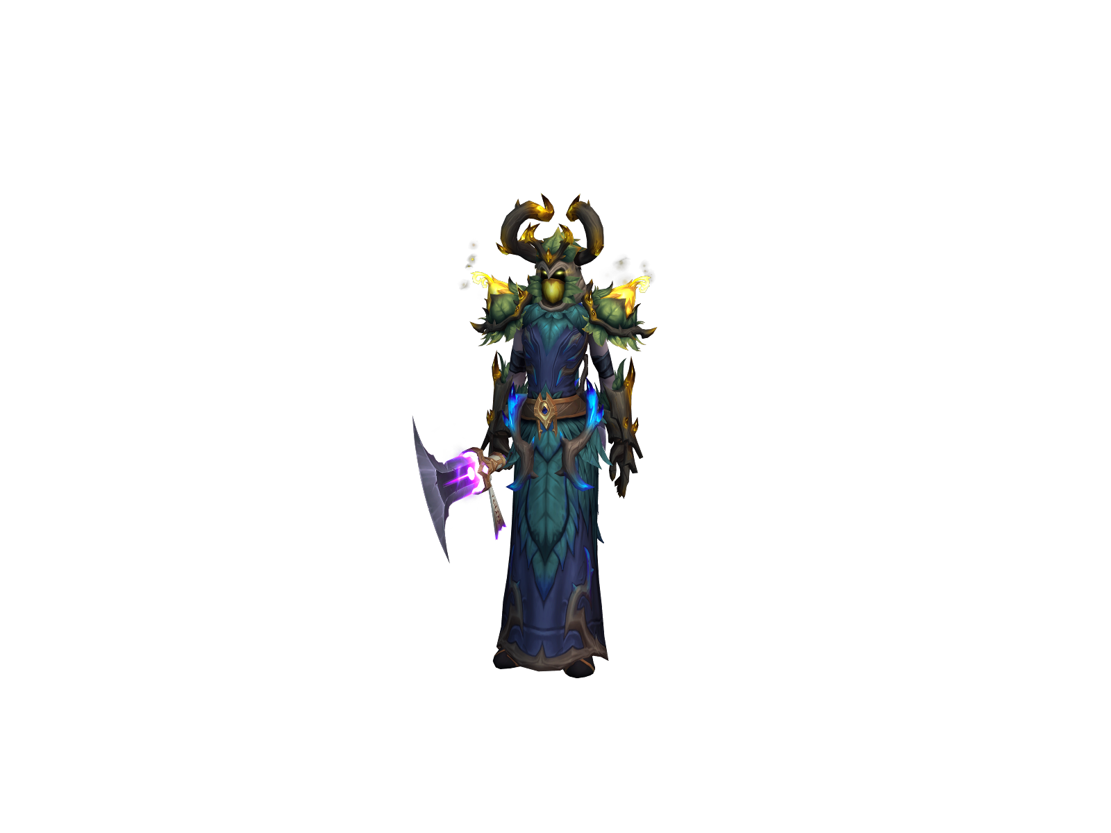 Kassadega 3D character render