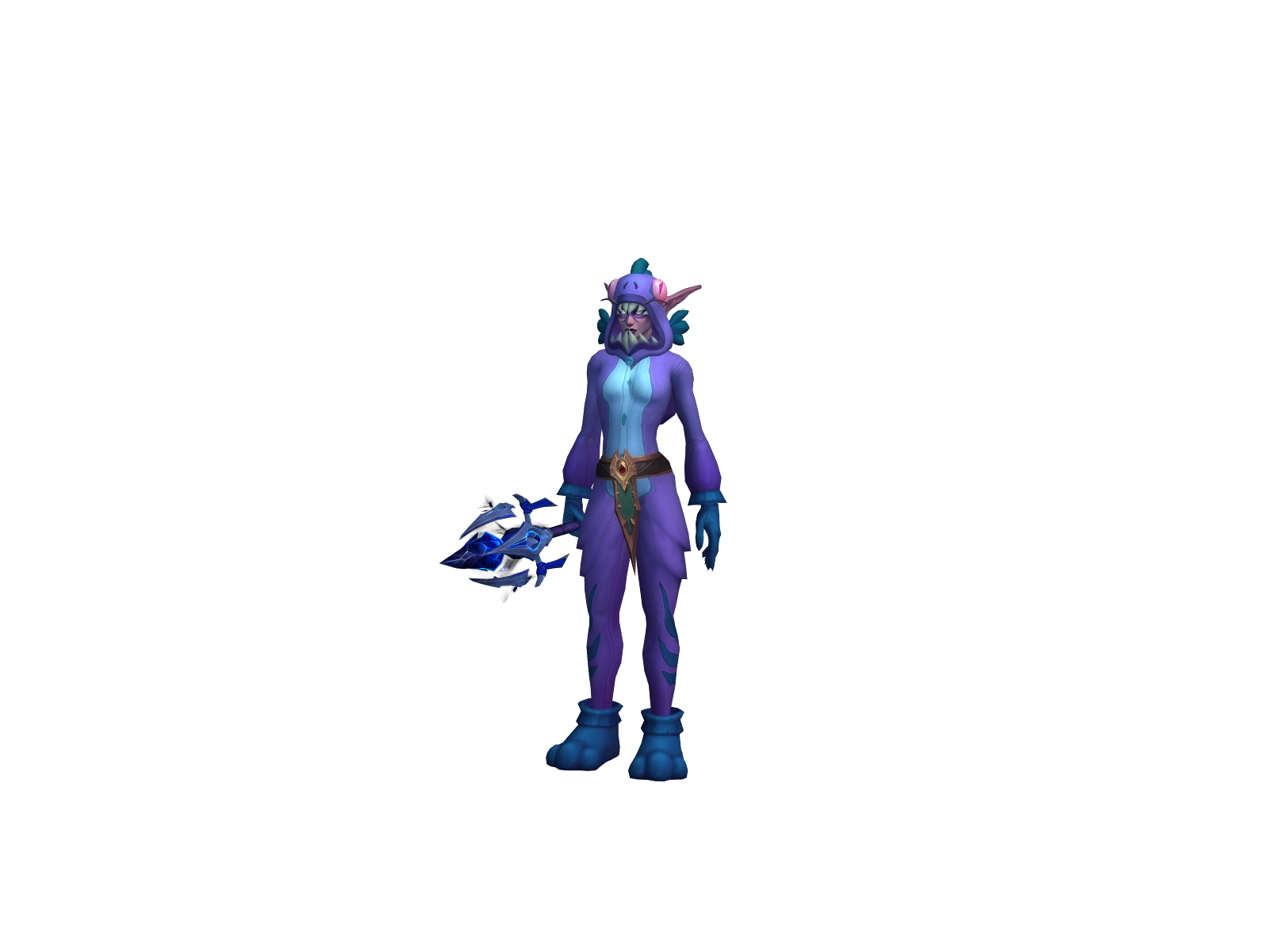 Soupherb 3D character render