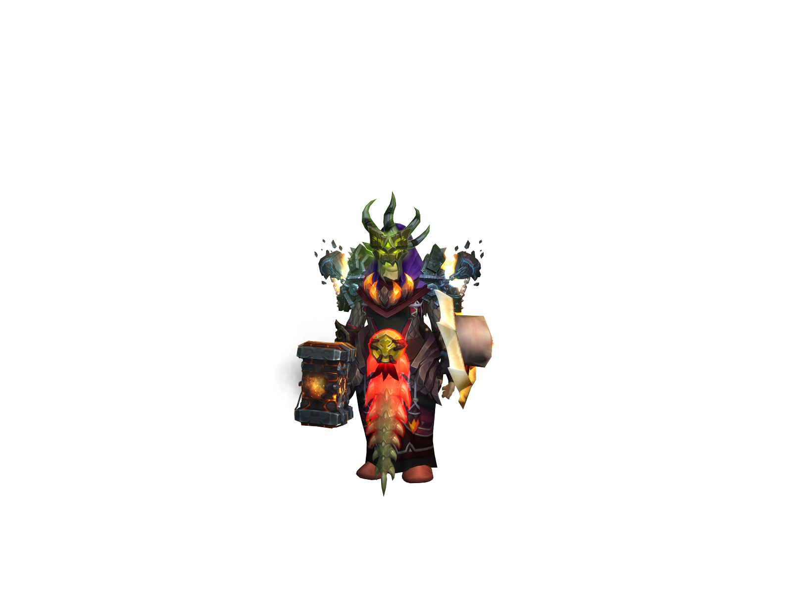 Farfrompukin 3D character render