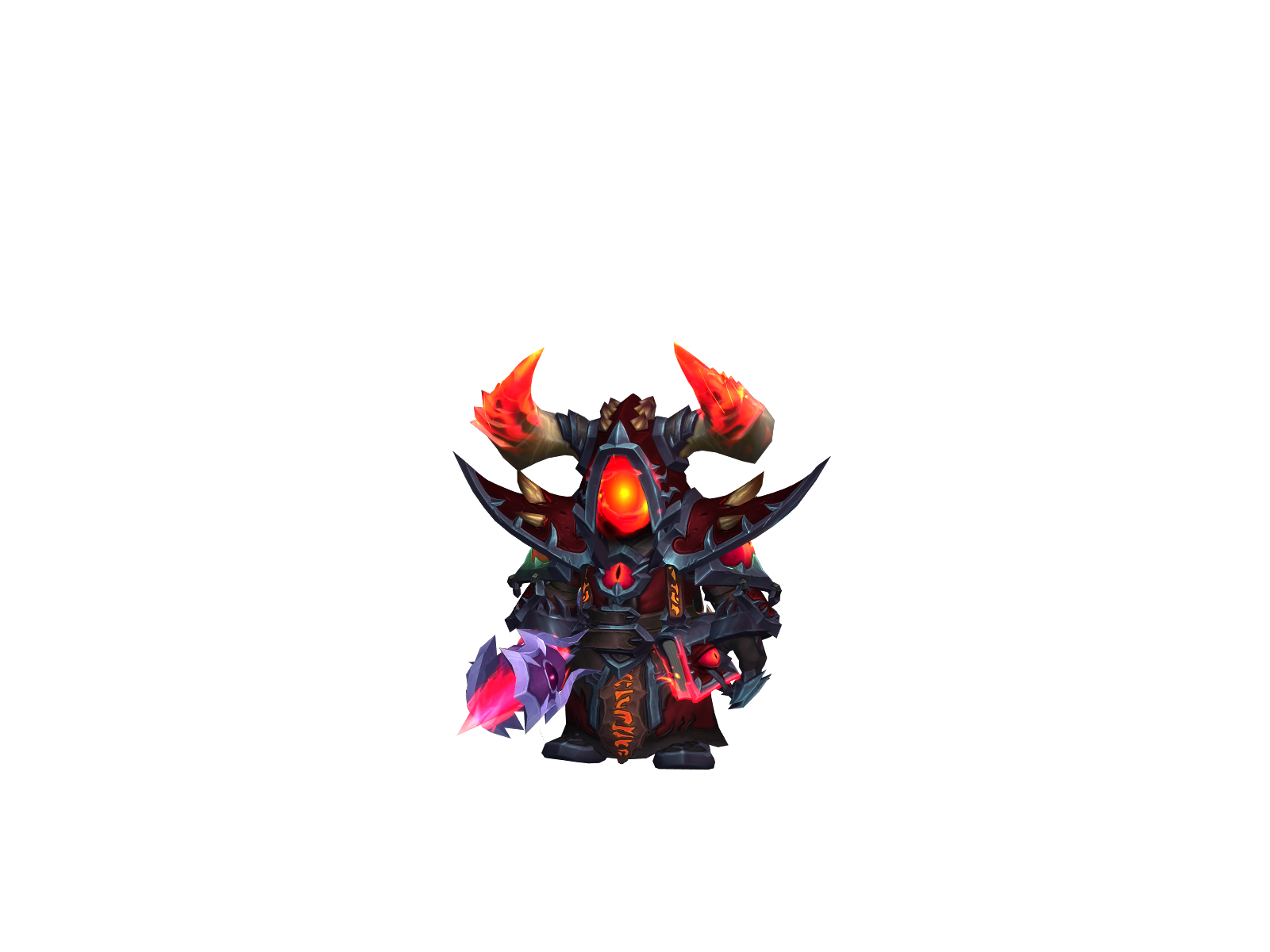 Demiq 3D character render