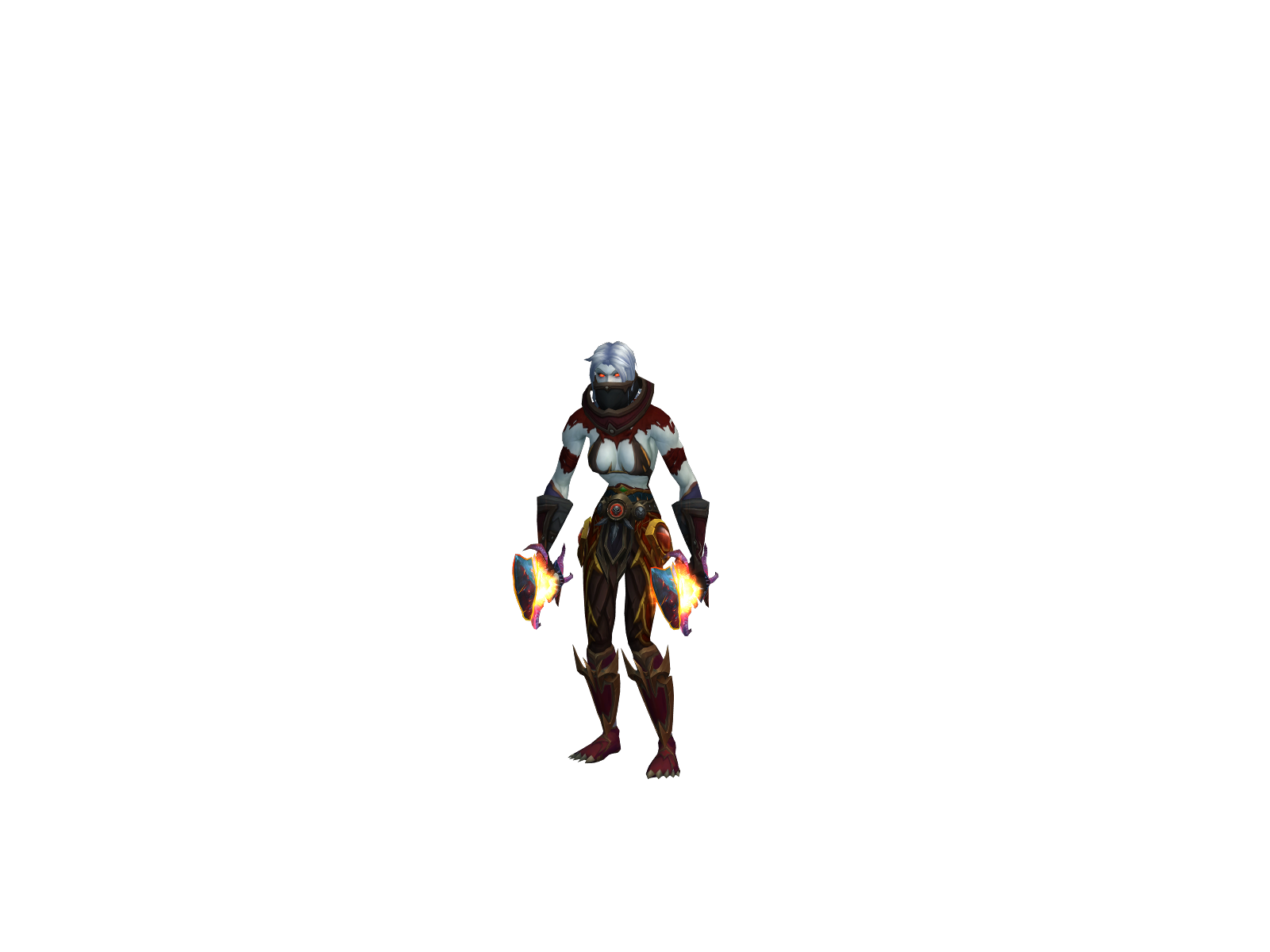 Mheria 3D character render