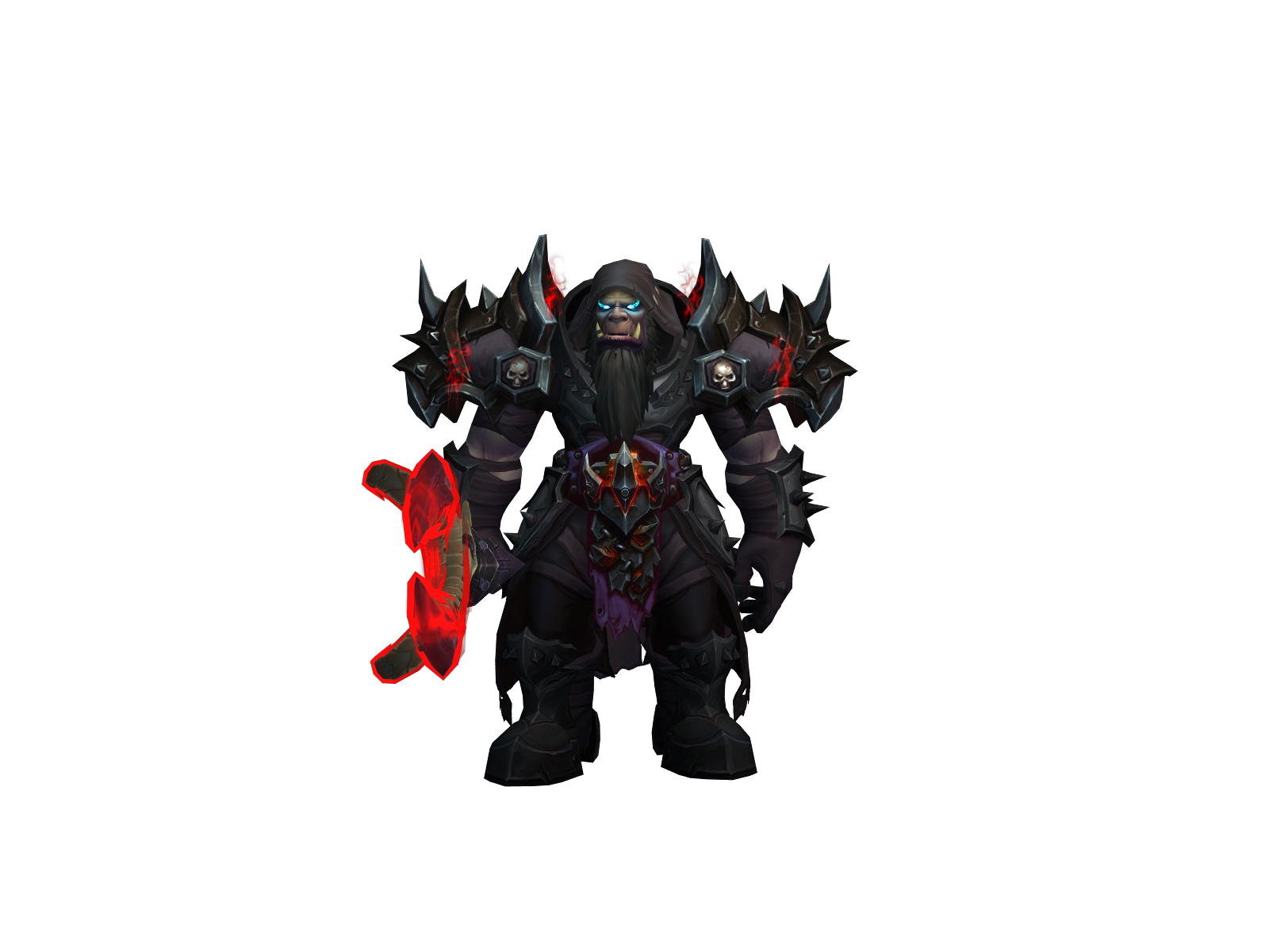 Lazerfaced 3D character render