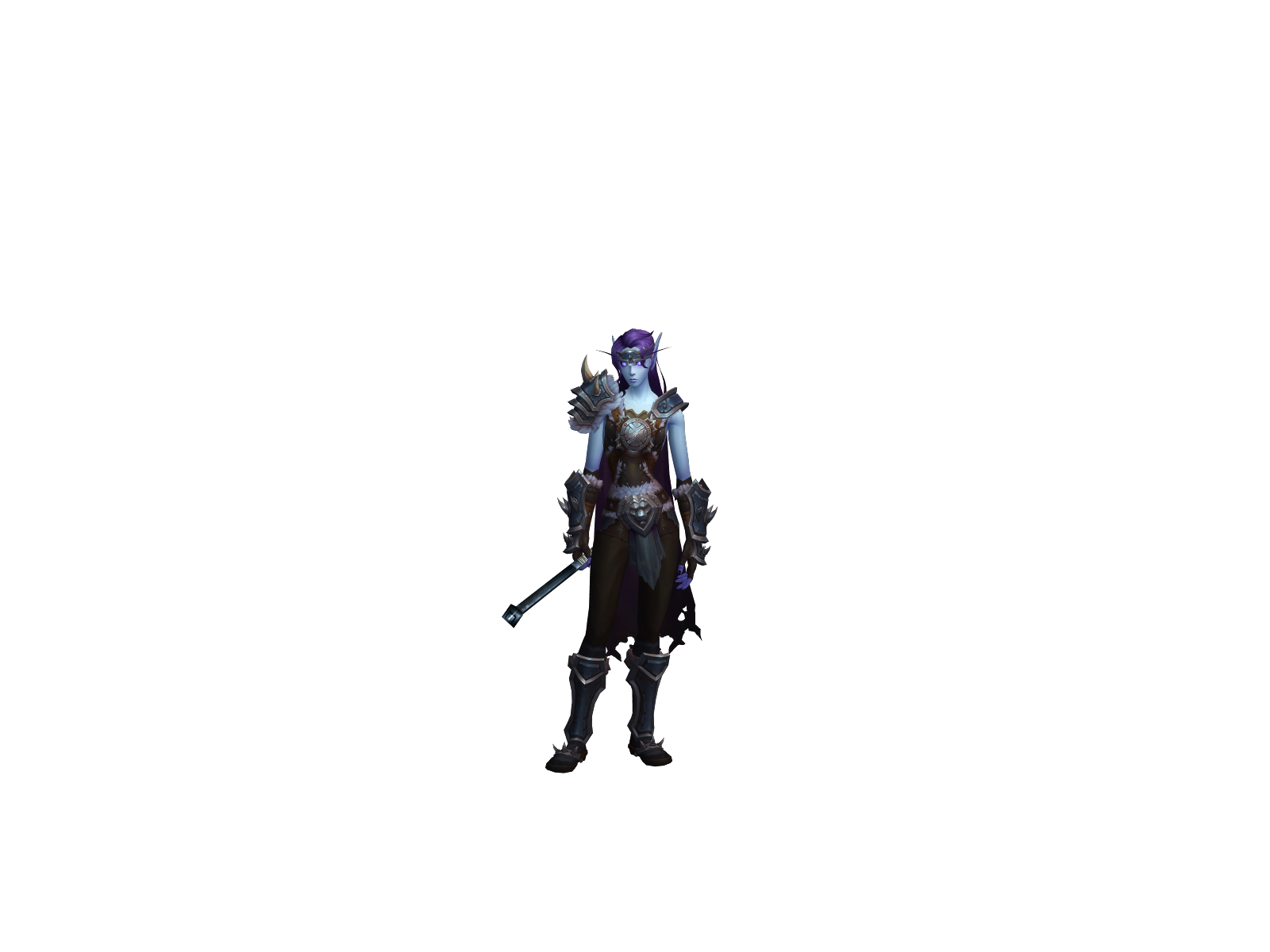 Orbelf 3D character render