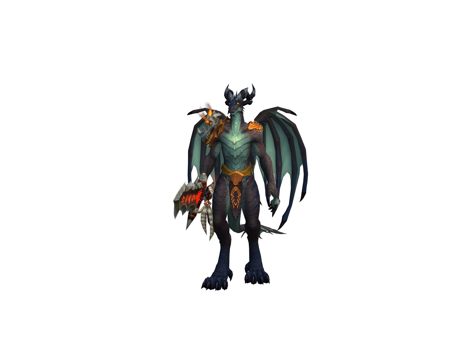 Beltfed 3D character render