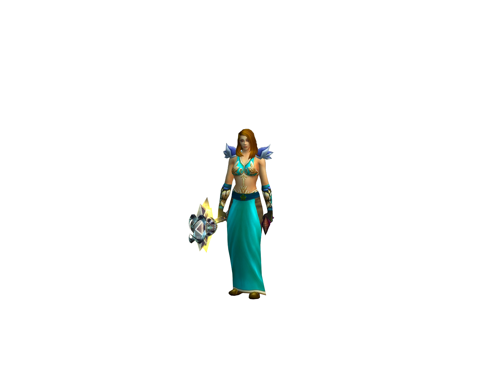 Pruor 3D character render