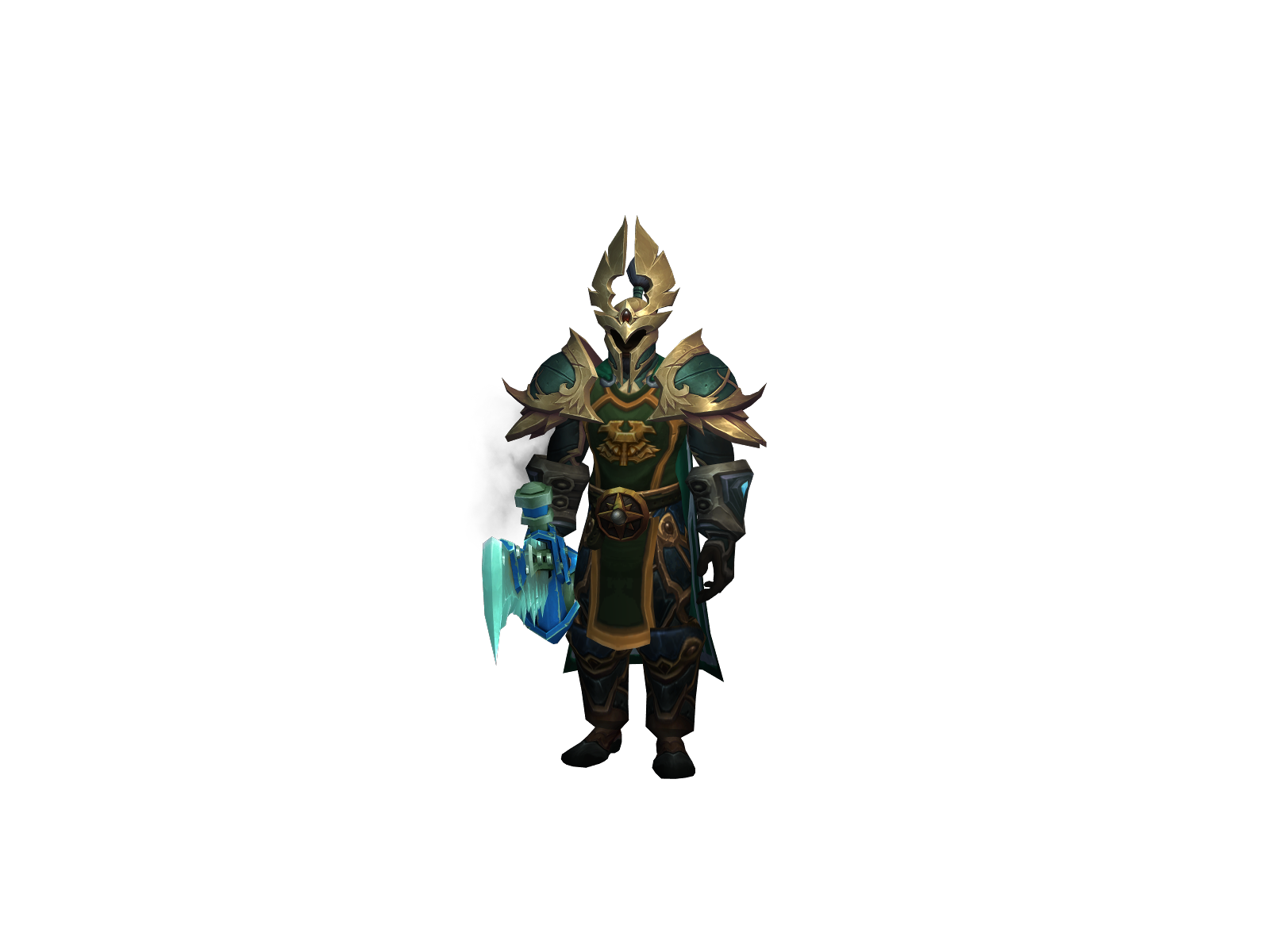 Cørswain 3D character render