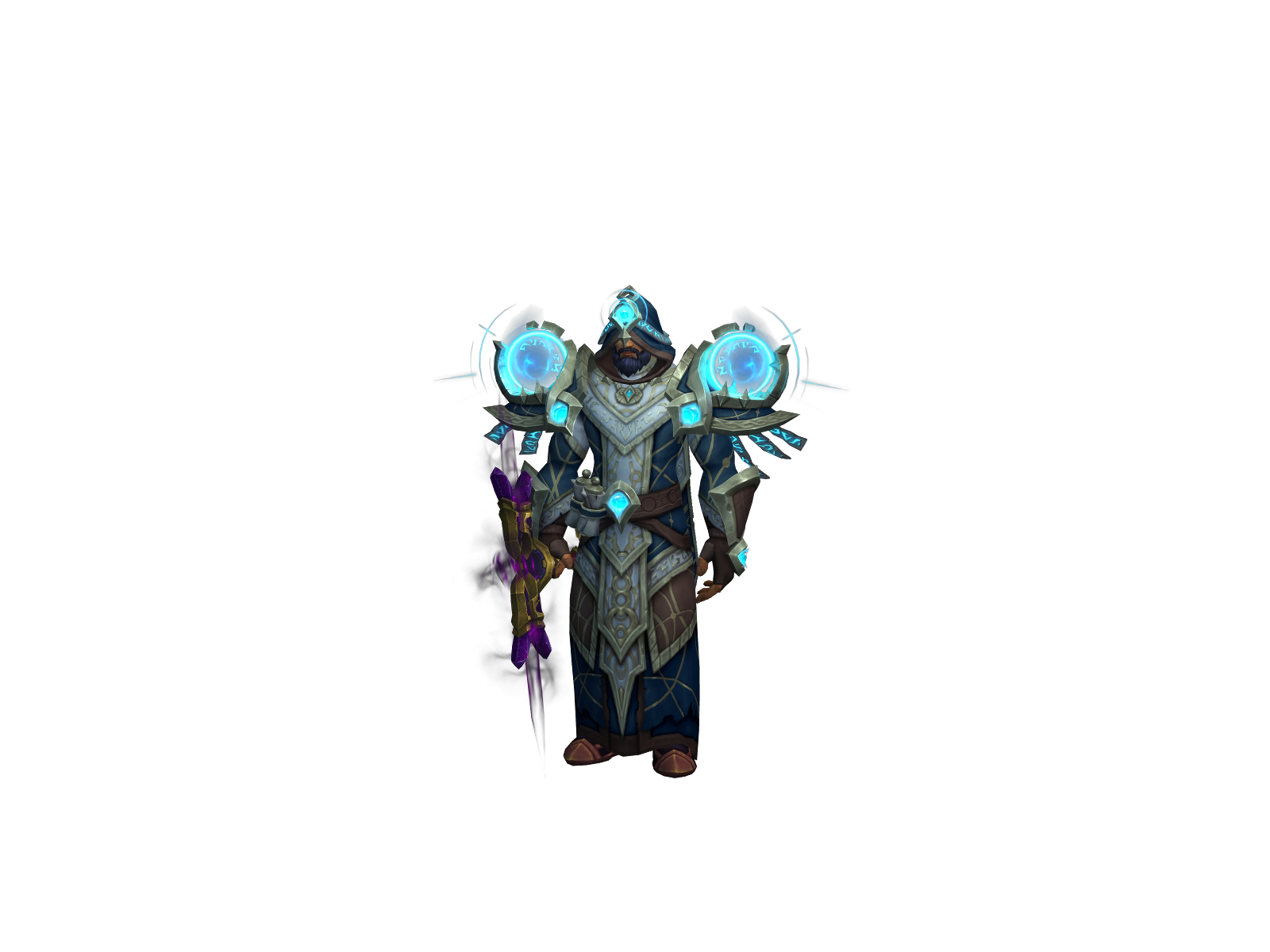 Emenueve 3D character render