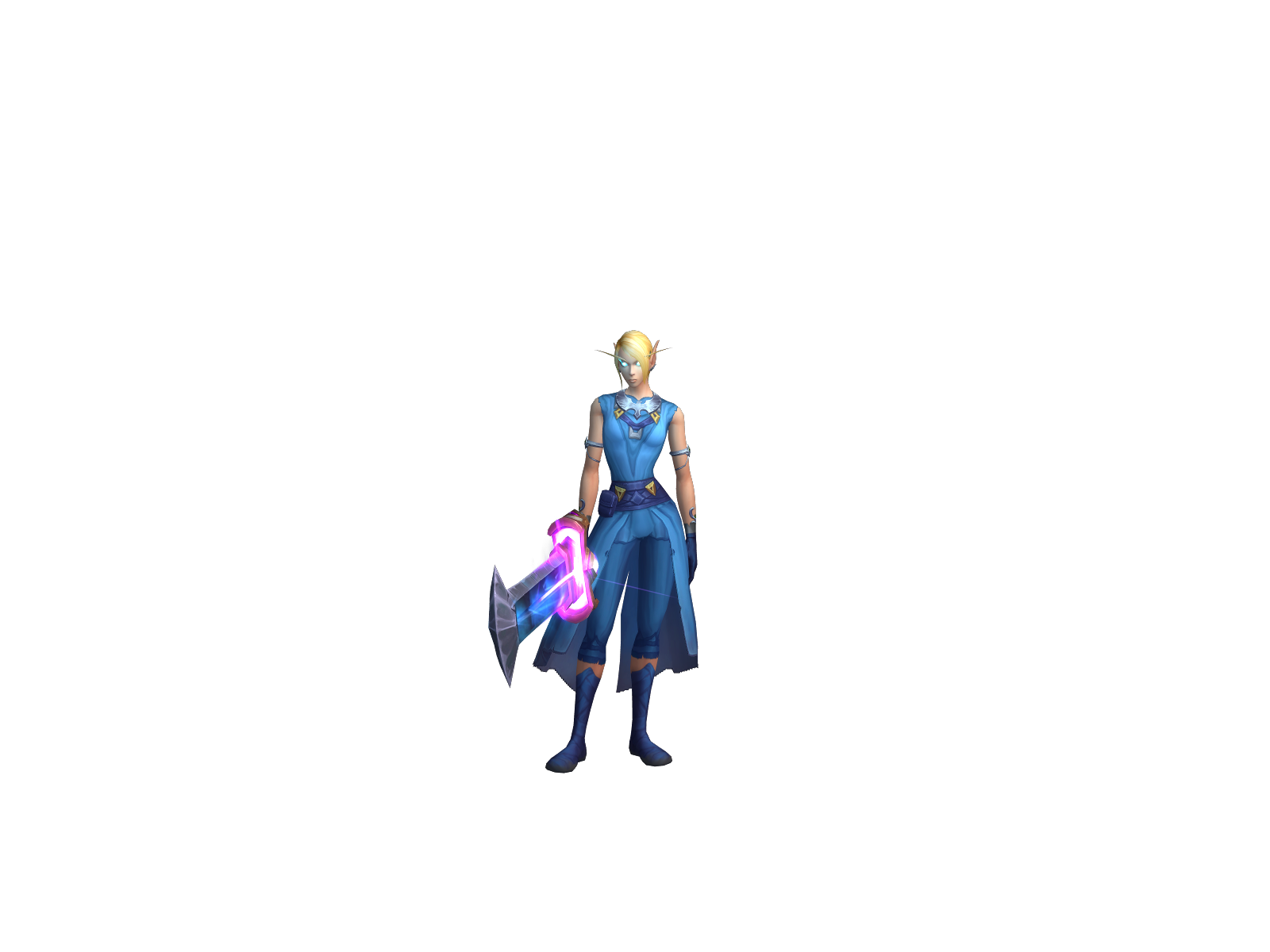 Danapramita 3D character render