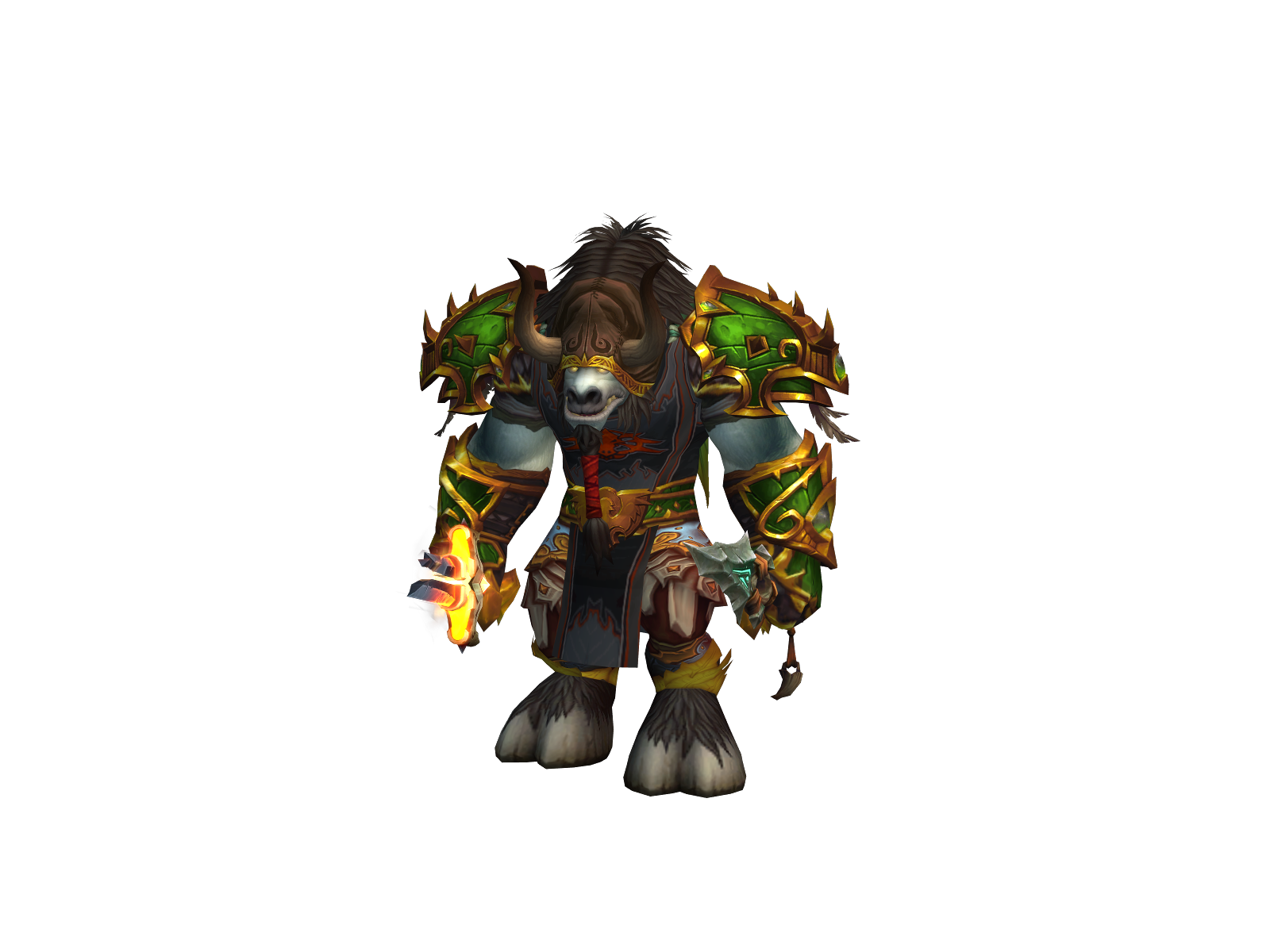 Yamrel 3D character render