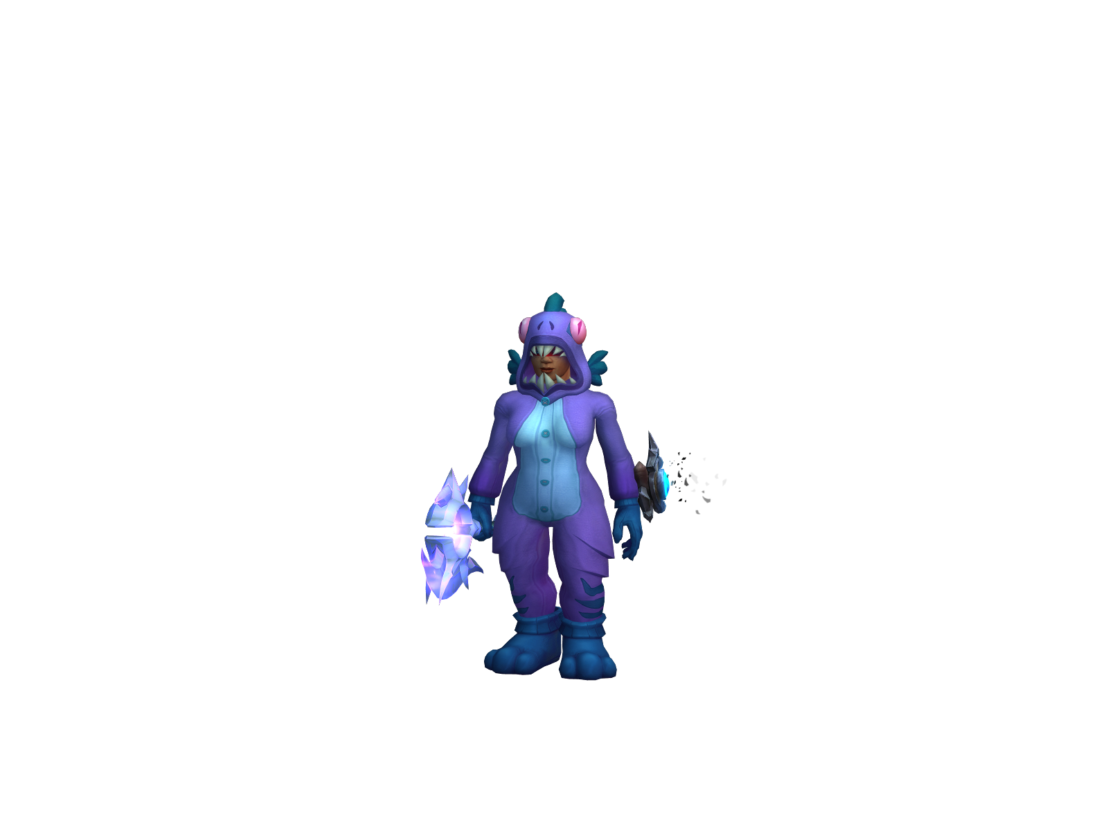 Shameh 3D character render