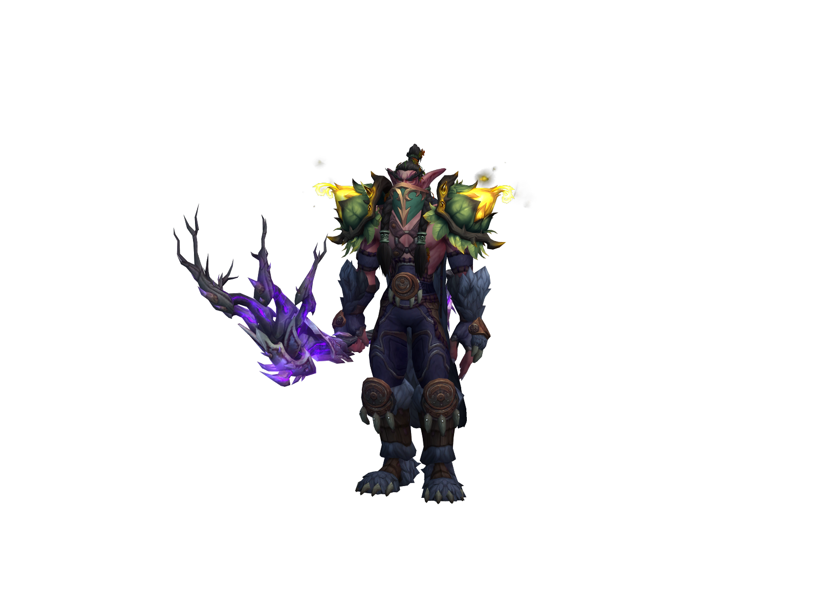 Niadh 3D character render