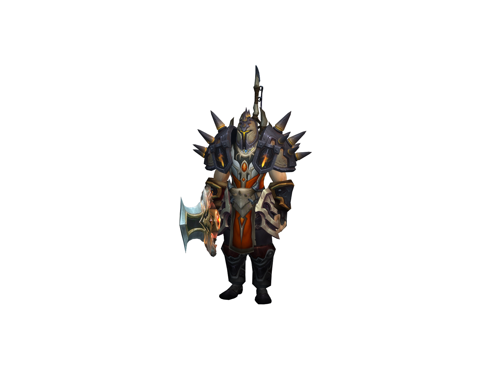 Bdanger 3D character render