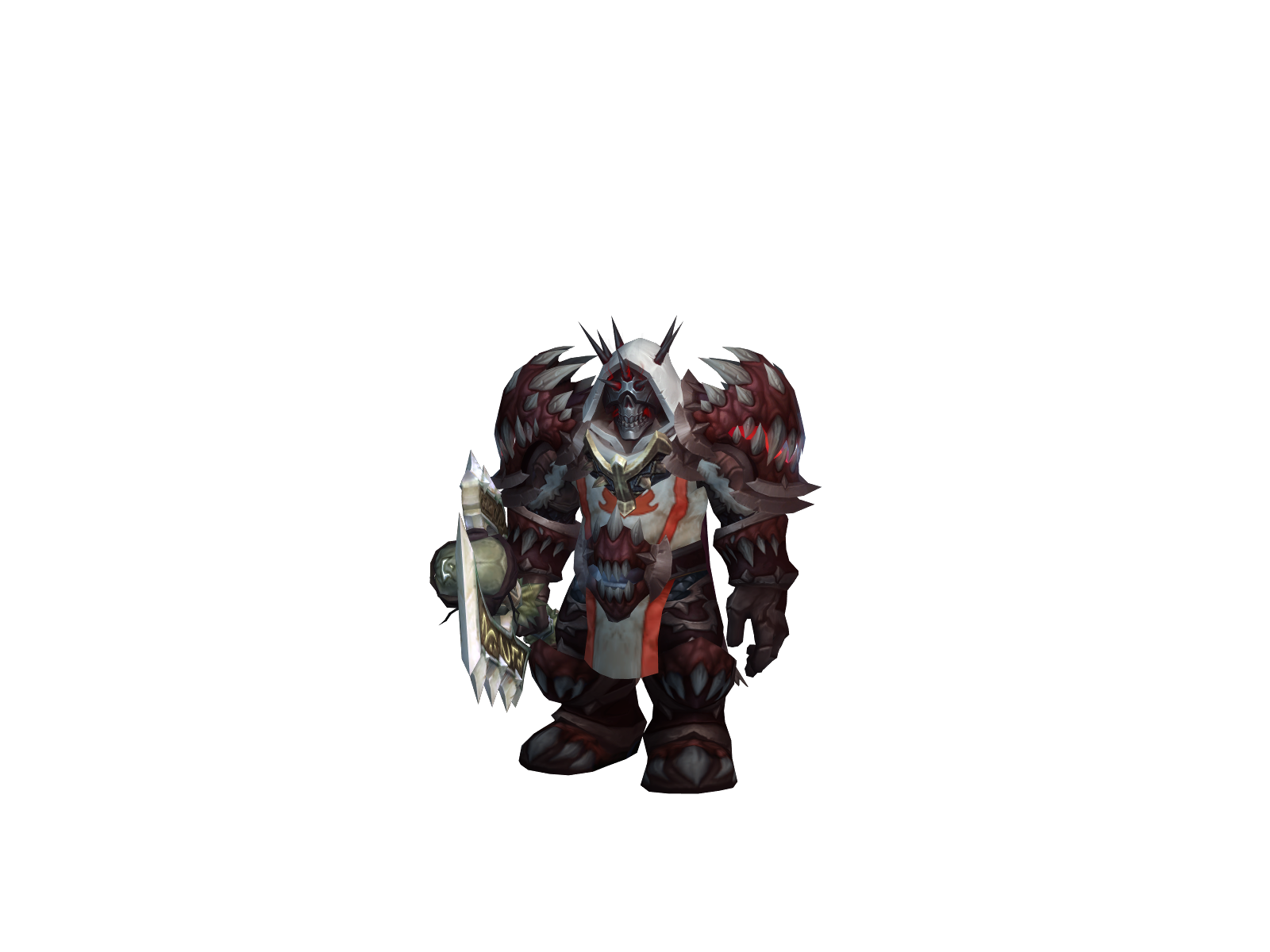 Halfbear 3D character render